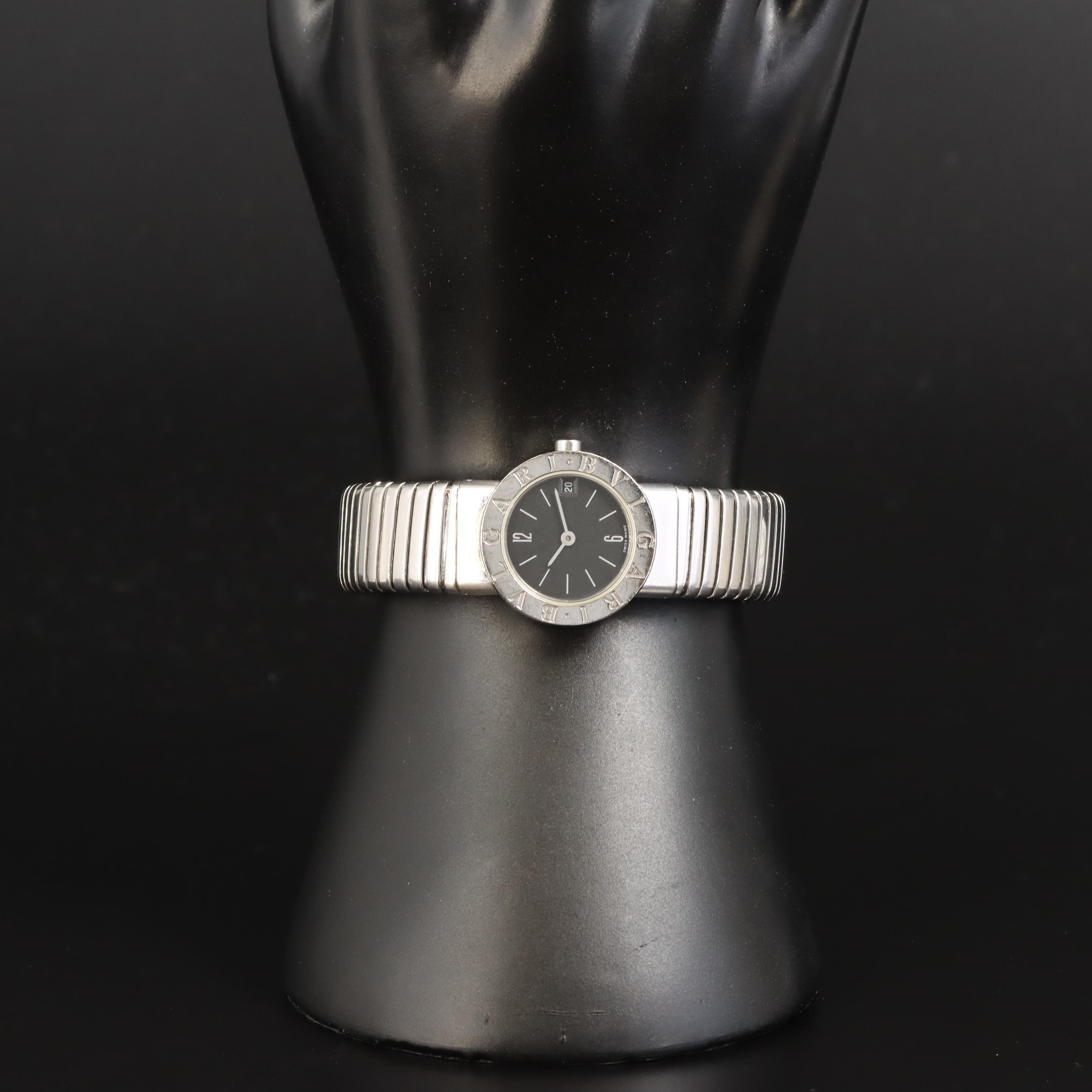 BVLGARI Tubogas Stainless Steel Watch