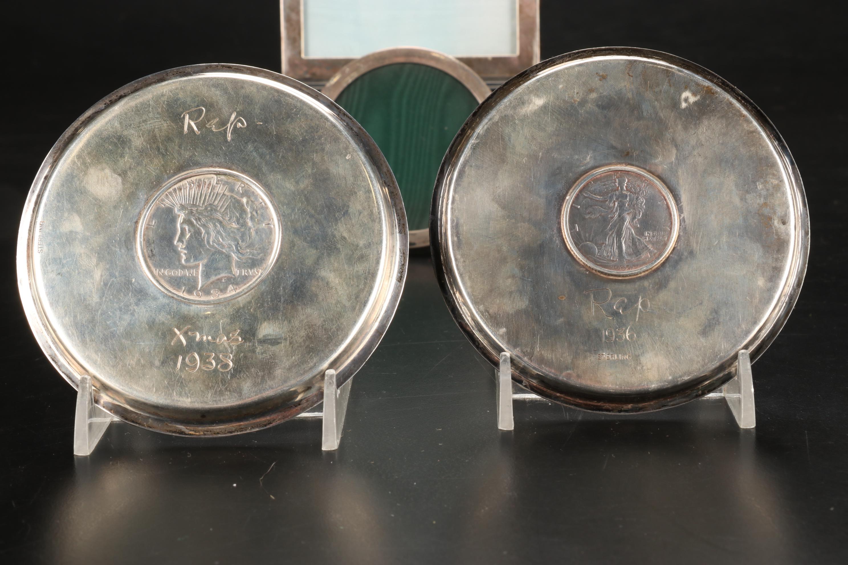 Manchester Sterling Silver Christening Cup with Other Tableware and Décor