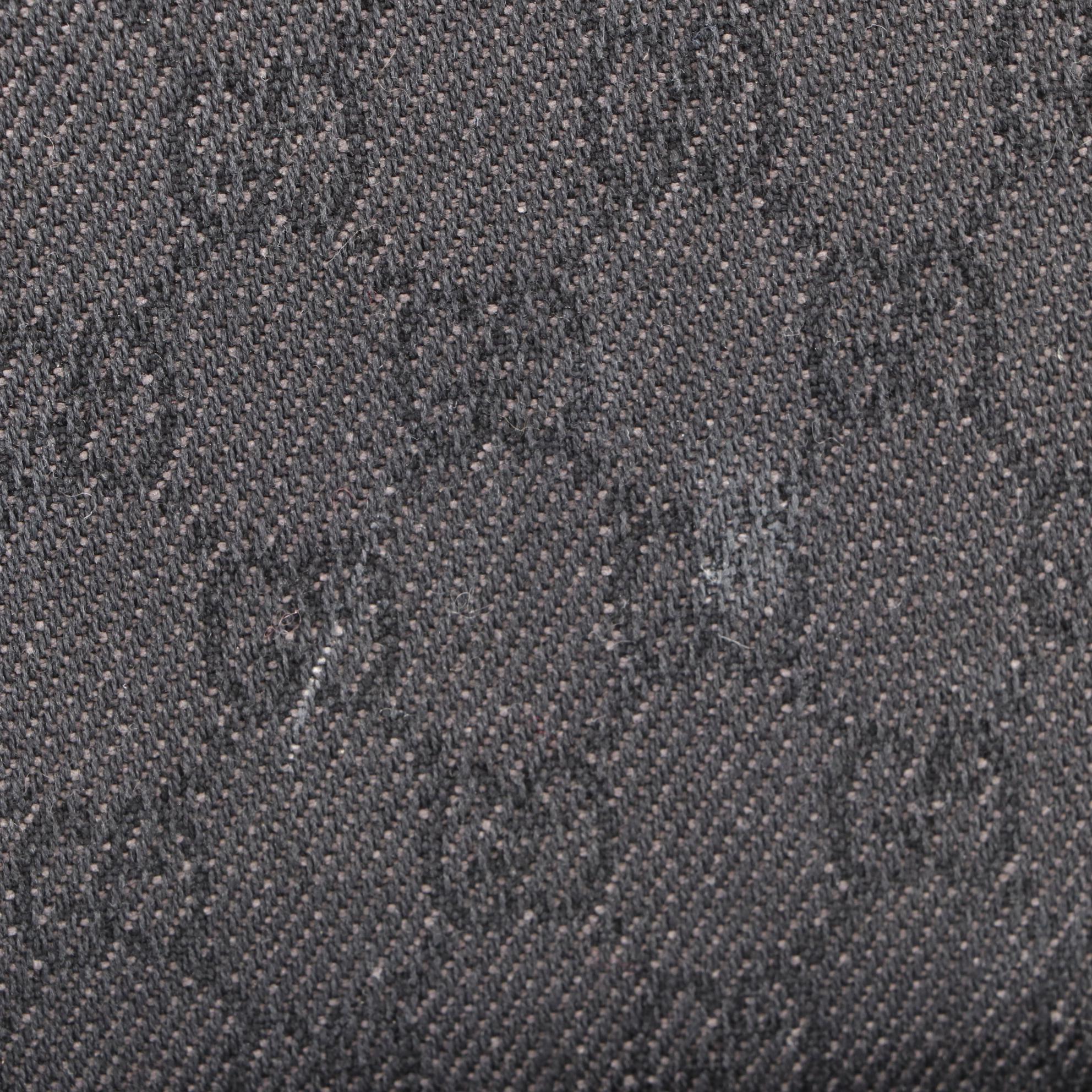 Gucci Backpack in Black GG Canvas with Leather Trim