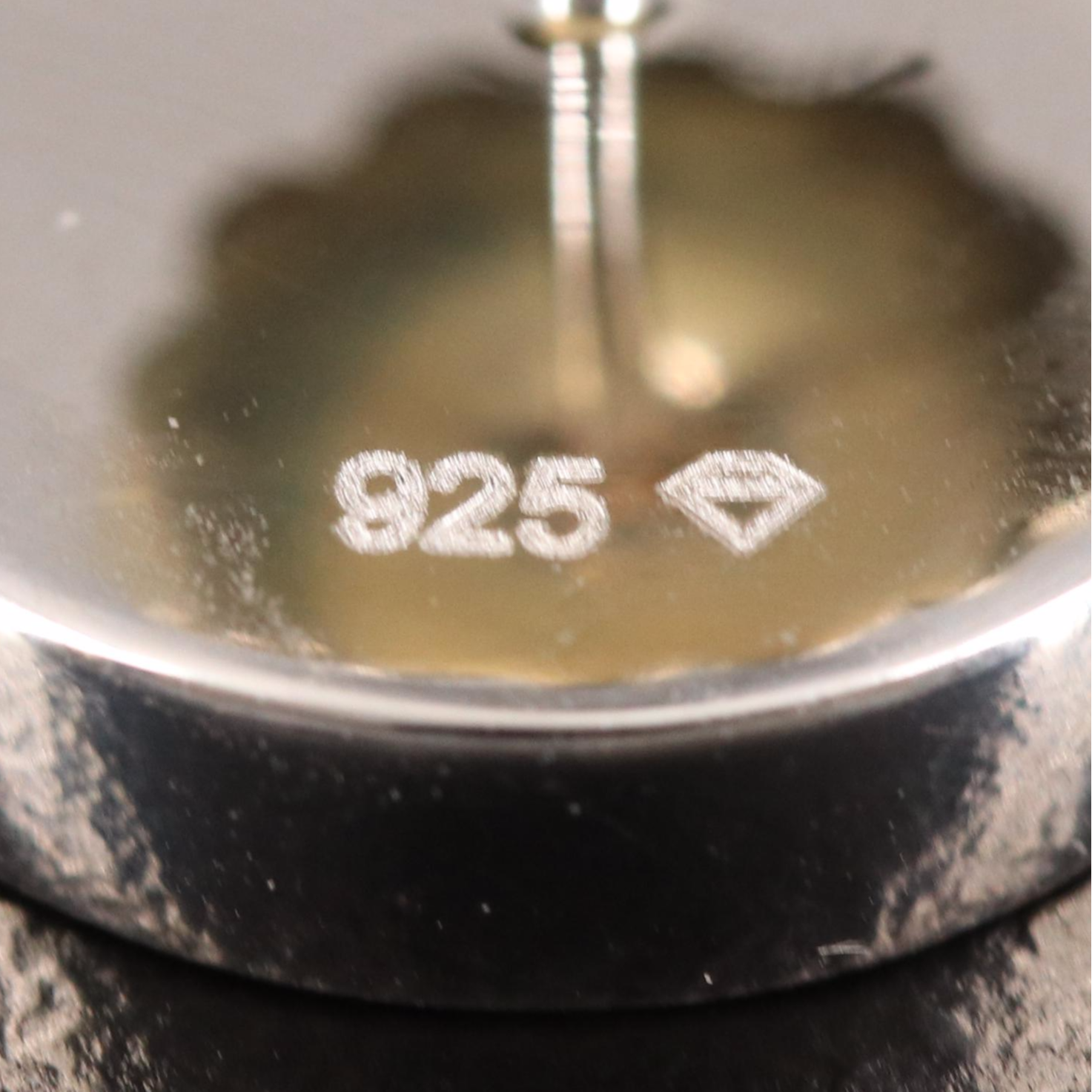 Sterling Quartz Stud Earrings