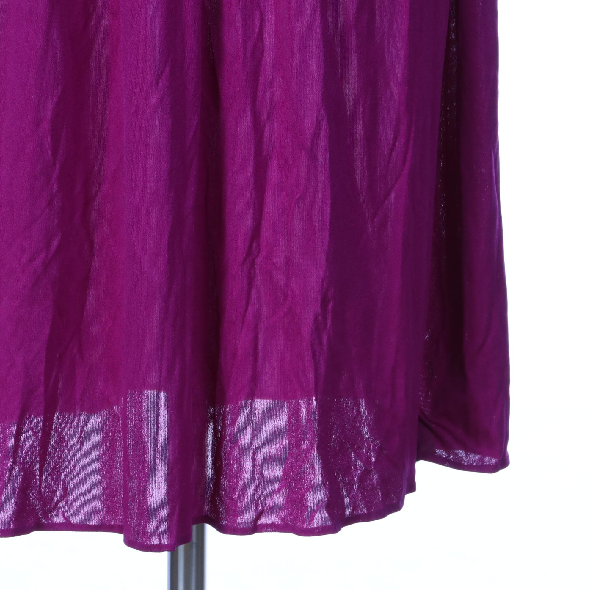 Vintage Emilio Pucci Dress with Print Bodice and Solid Skirt in Silk Jersey