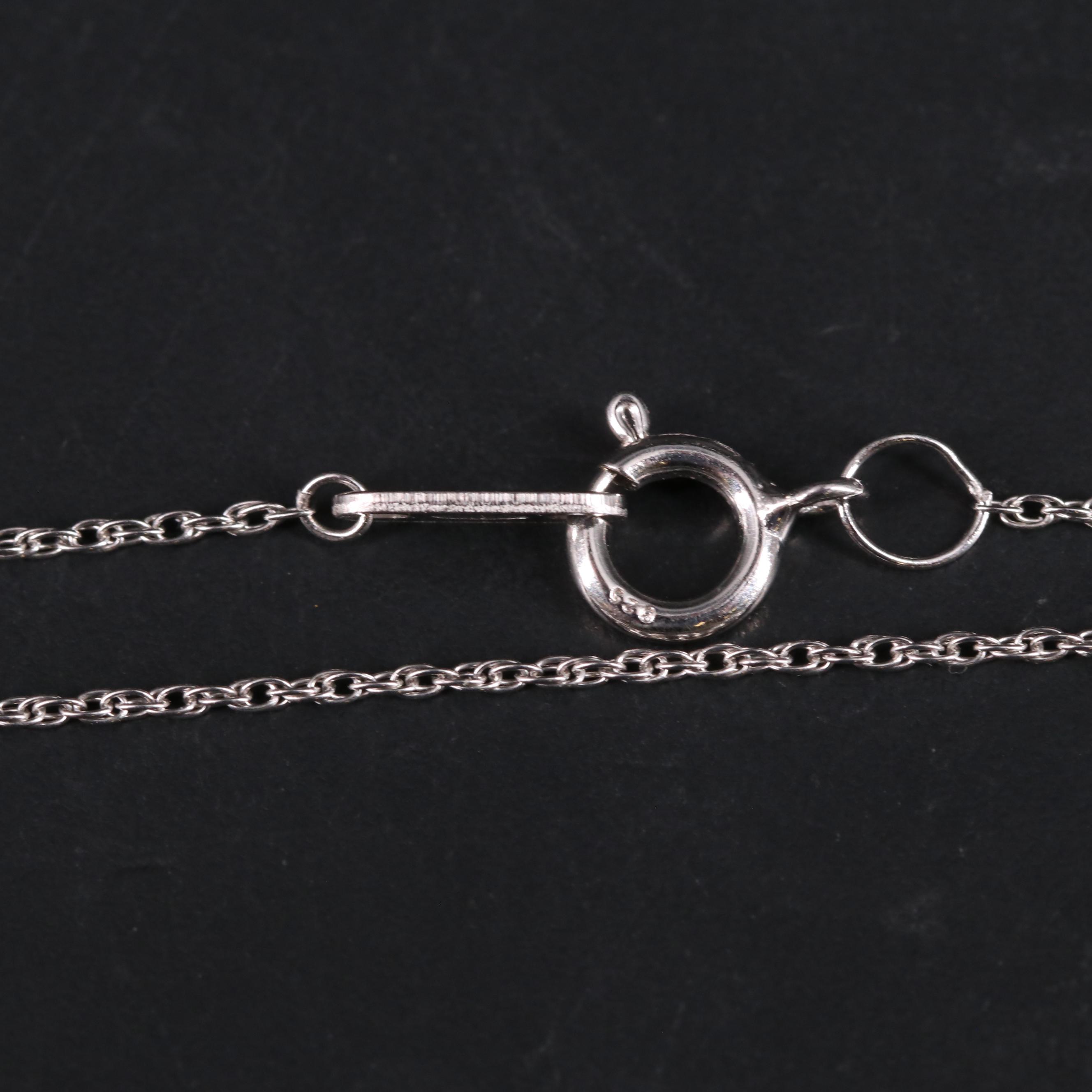 Sterling Silver Ruby and Cubic Zirconia Key Pendant with Stud Earrings