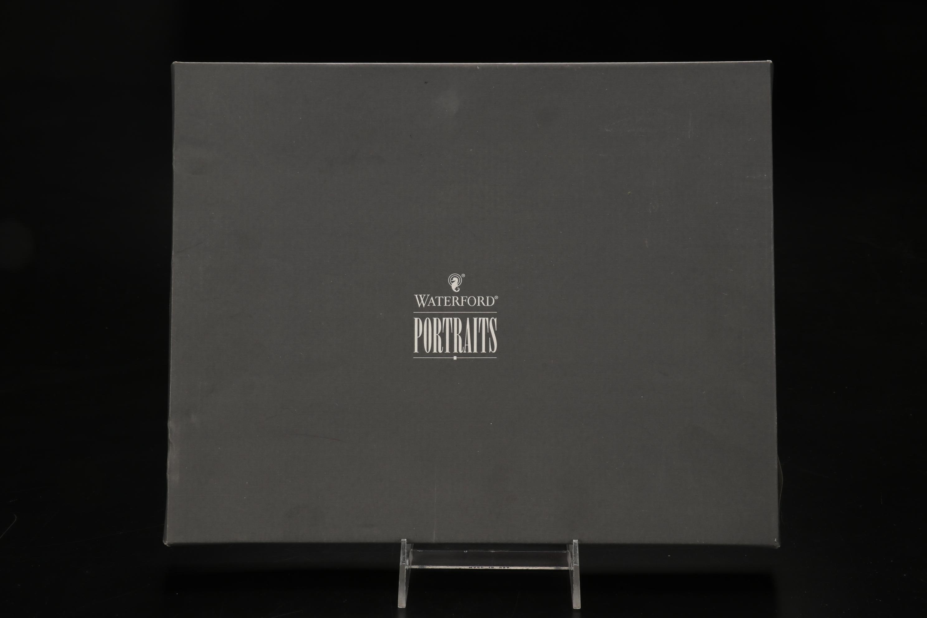 Waterford Crystal Candlesticks and Frame with Marquis Vanity Accessories