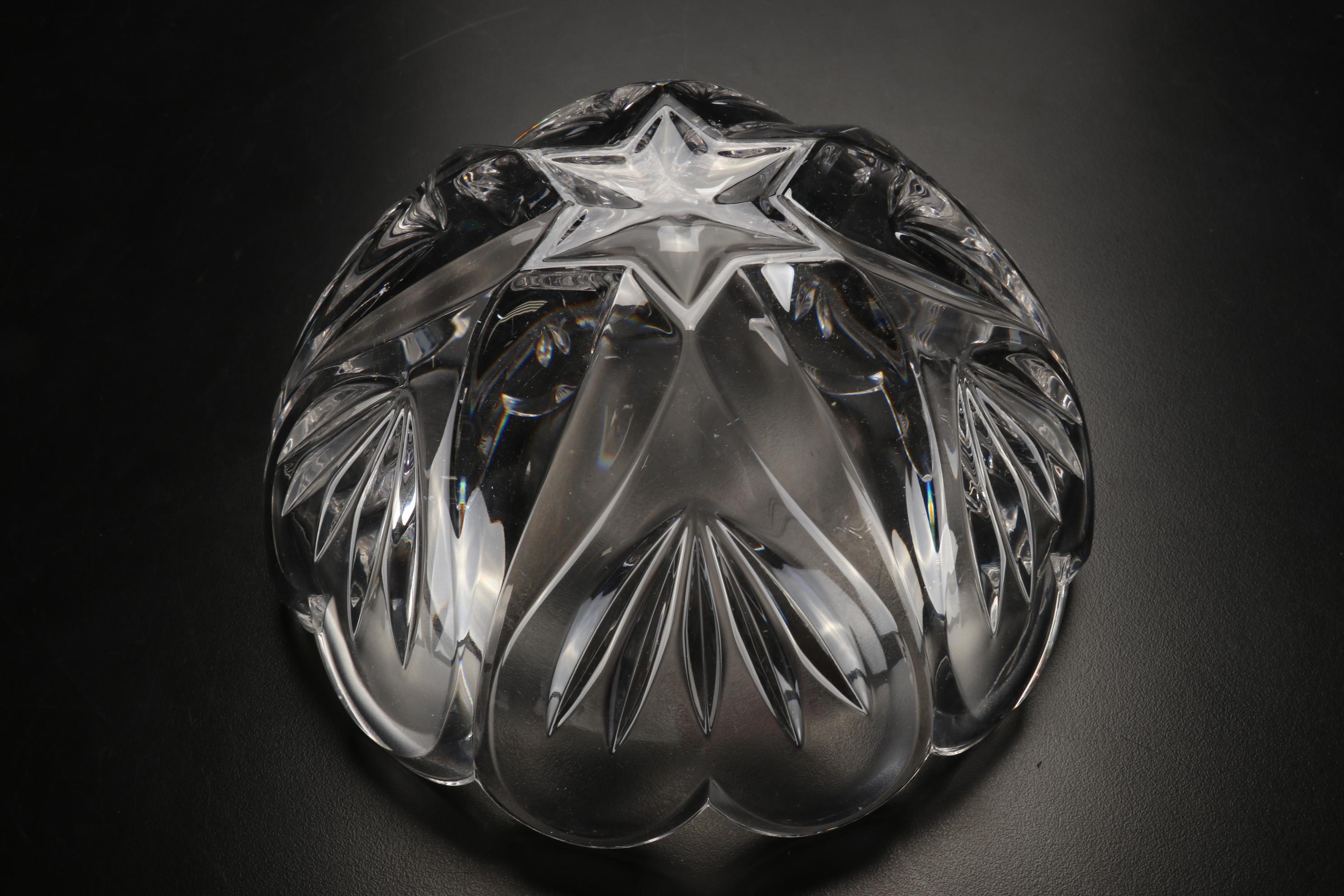 Waterford Crystal Candlesticks and Frame with Marquis Vanity Accessories