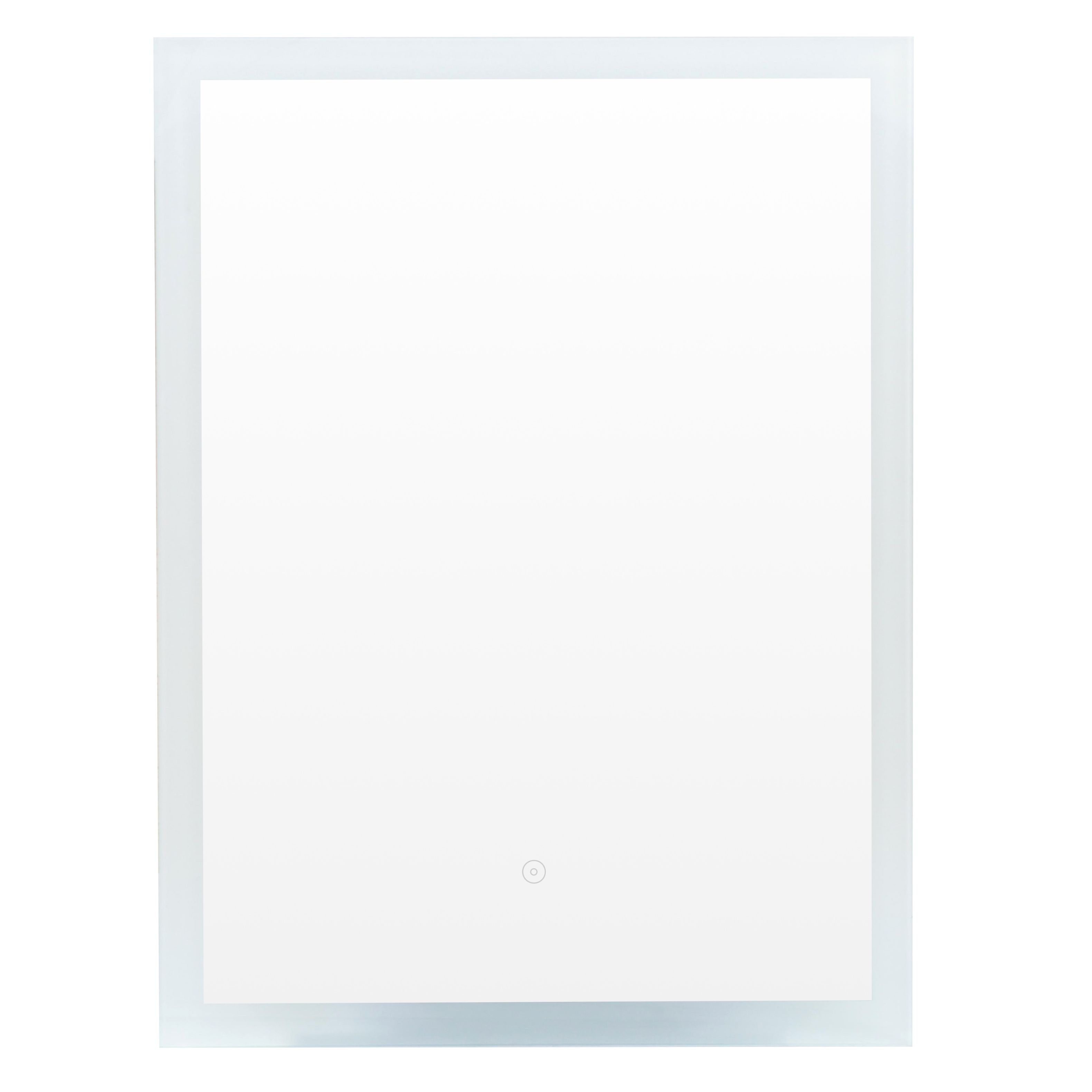 Lighted Vanity Mirror with Touch Sensor Tunable LED Backlighting