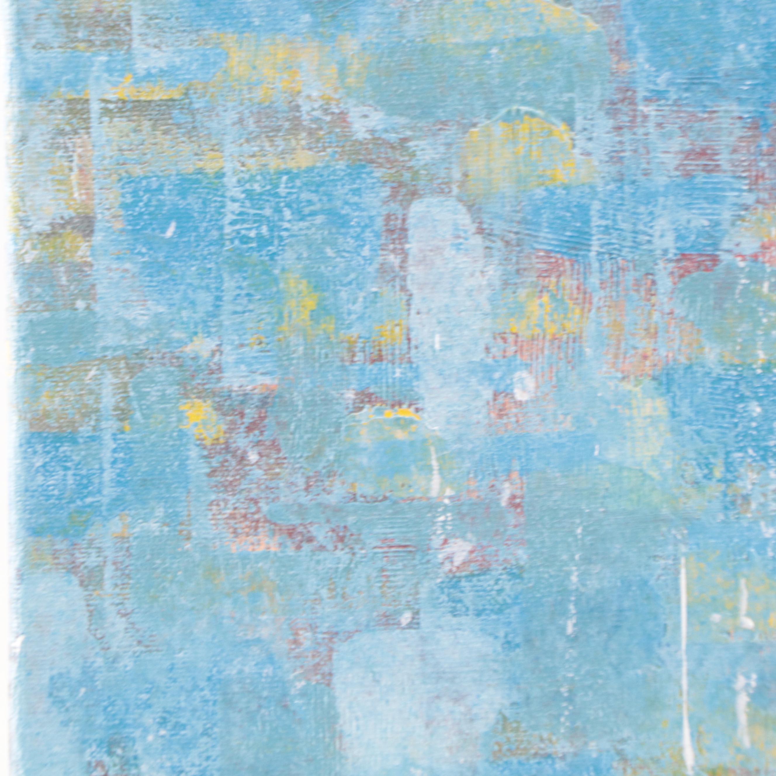 Saul Gefen Abstract Acrylic Painting, 2022