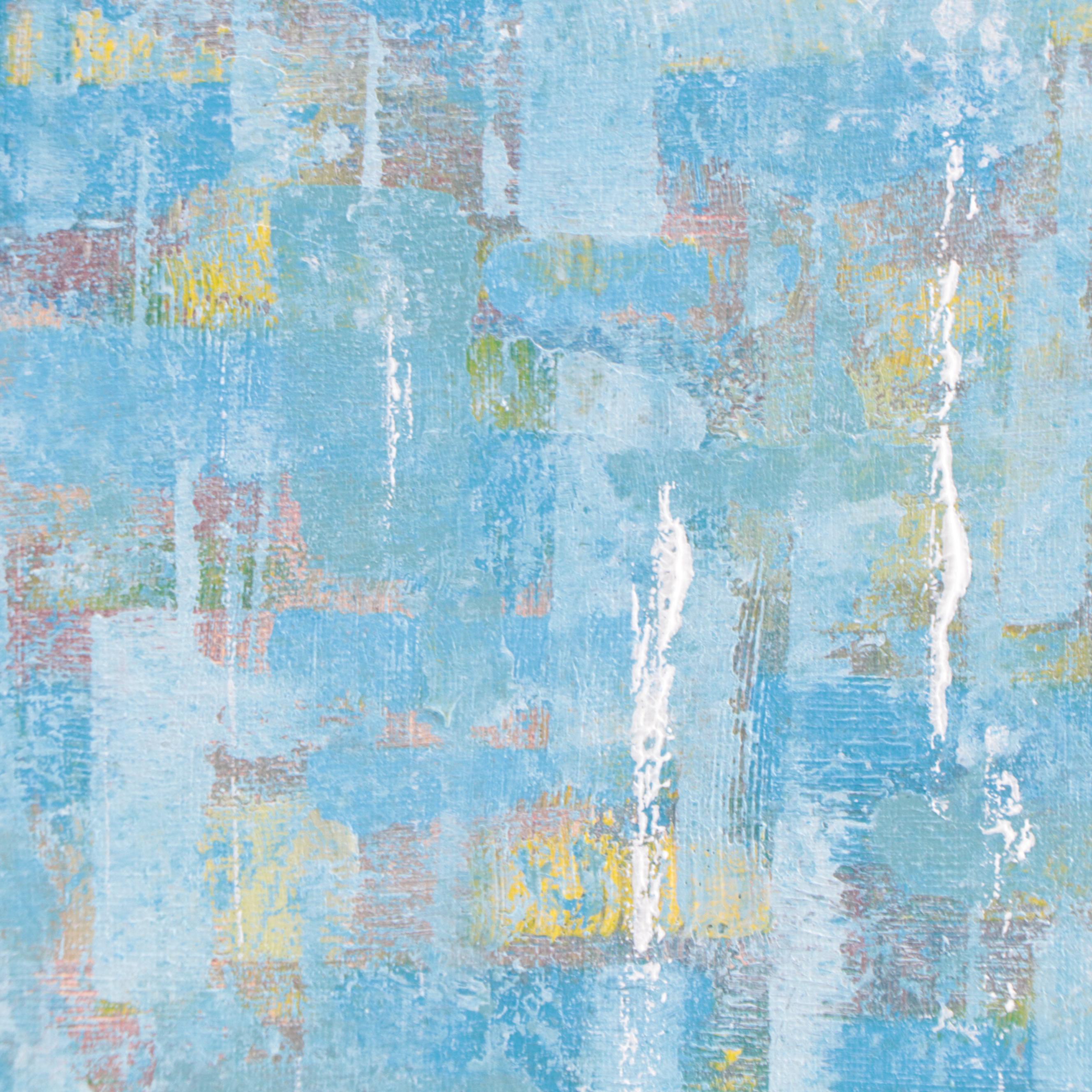 Saul Gefen Abstract Acrylic Painting, 2022