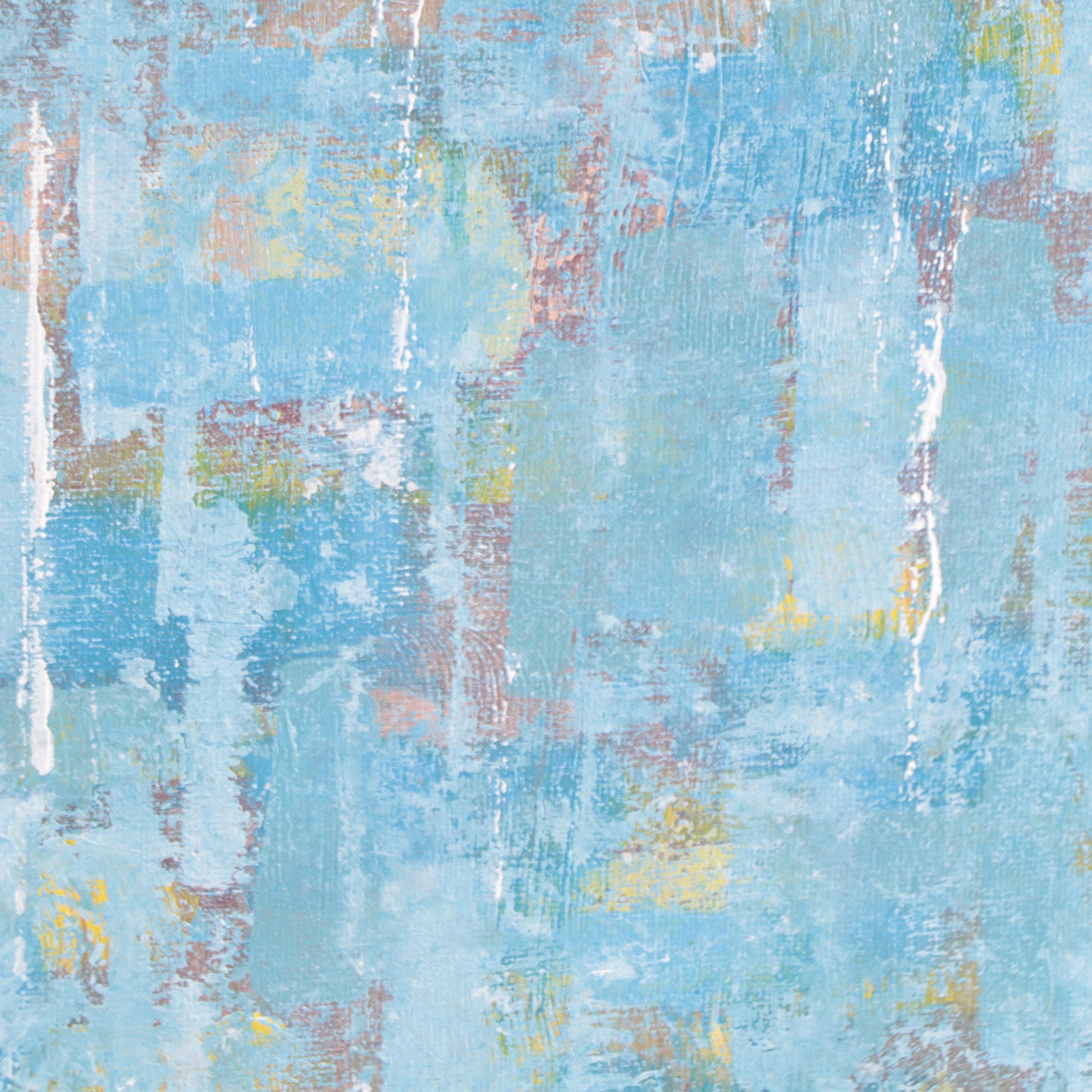 Saul Gefen Abstract Acrylic Painting, 2022