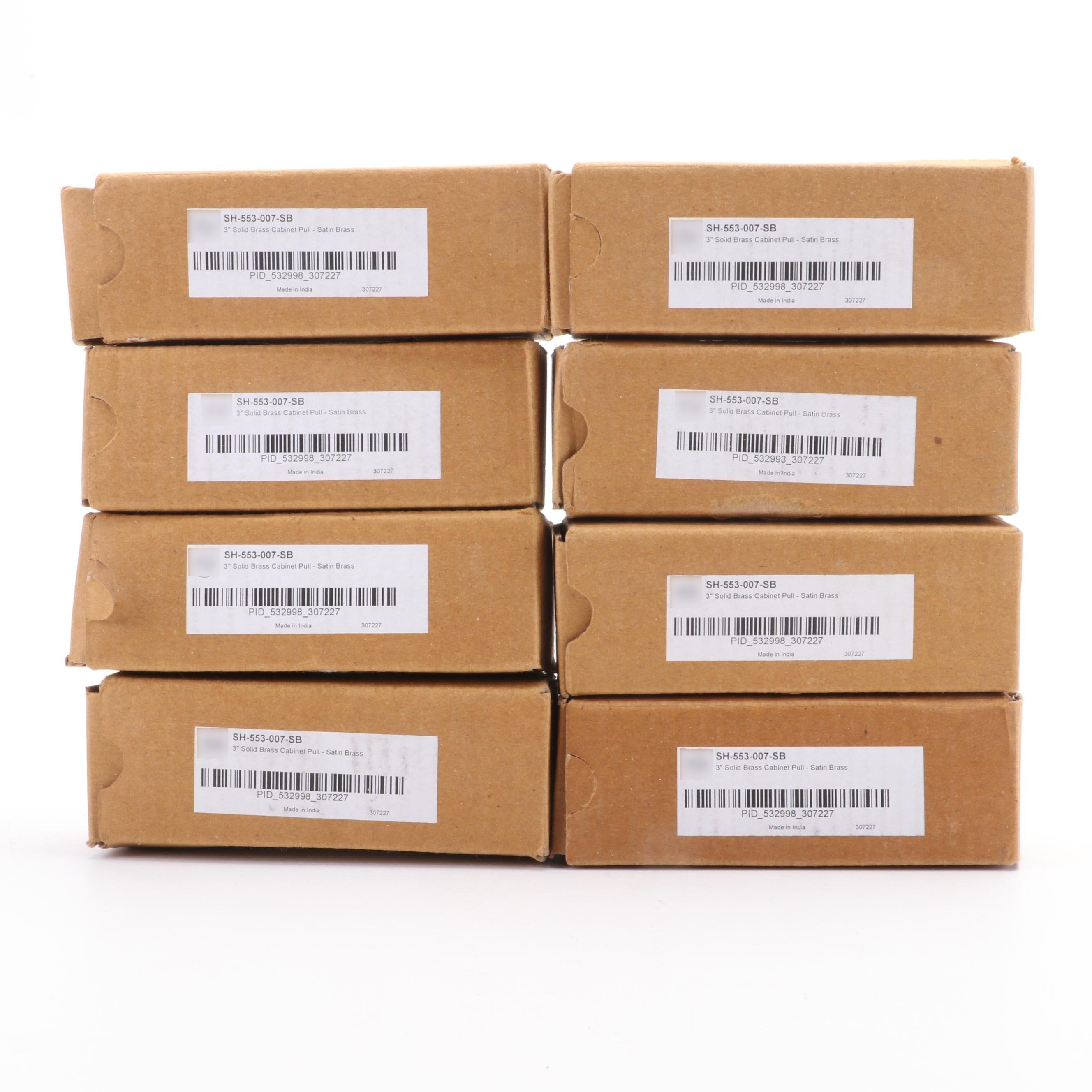 Satin Brass Cabinet Pulls