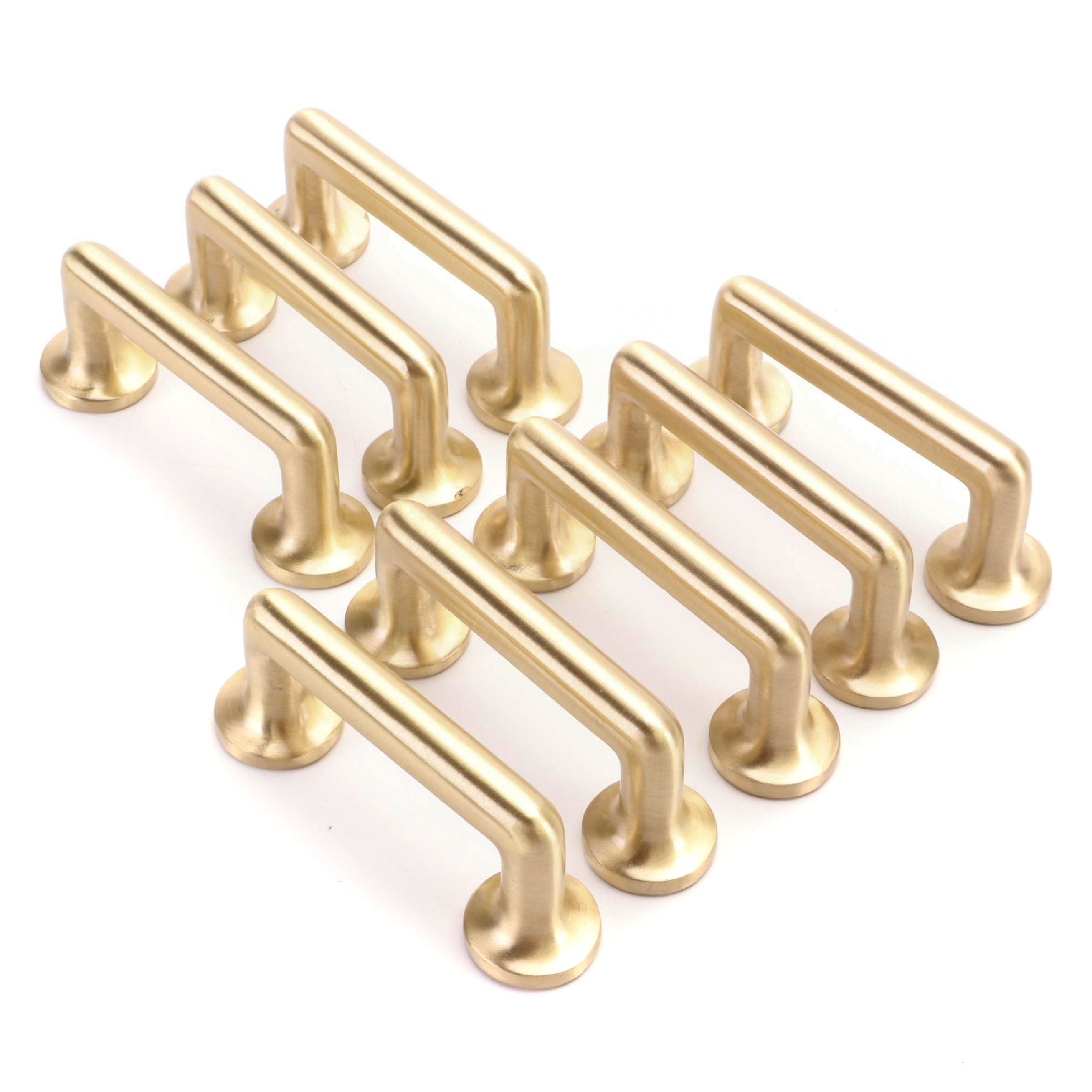 Satin Brass Cabinet Pulls