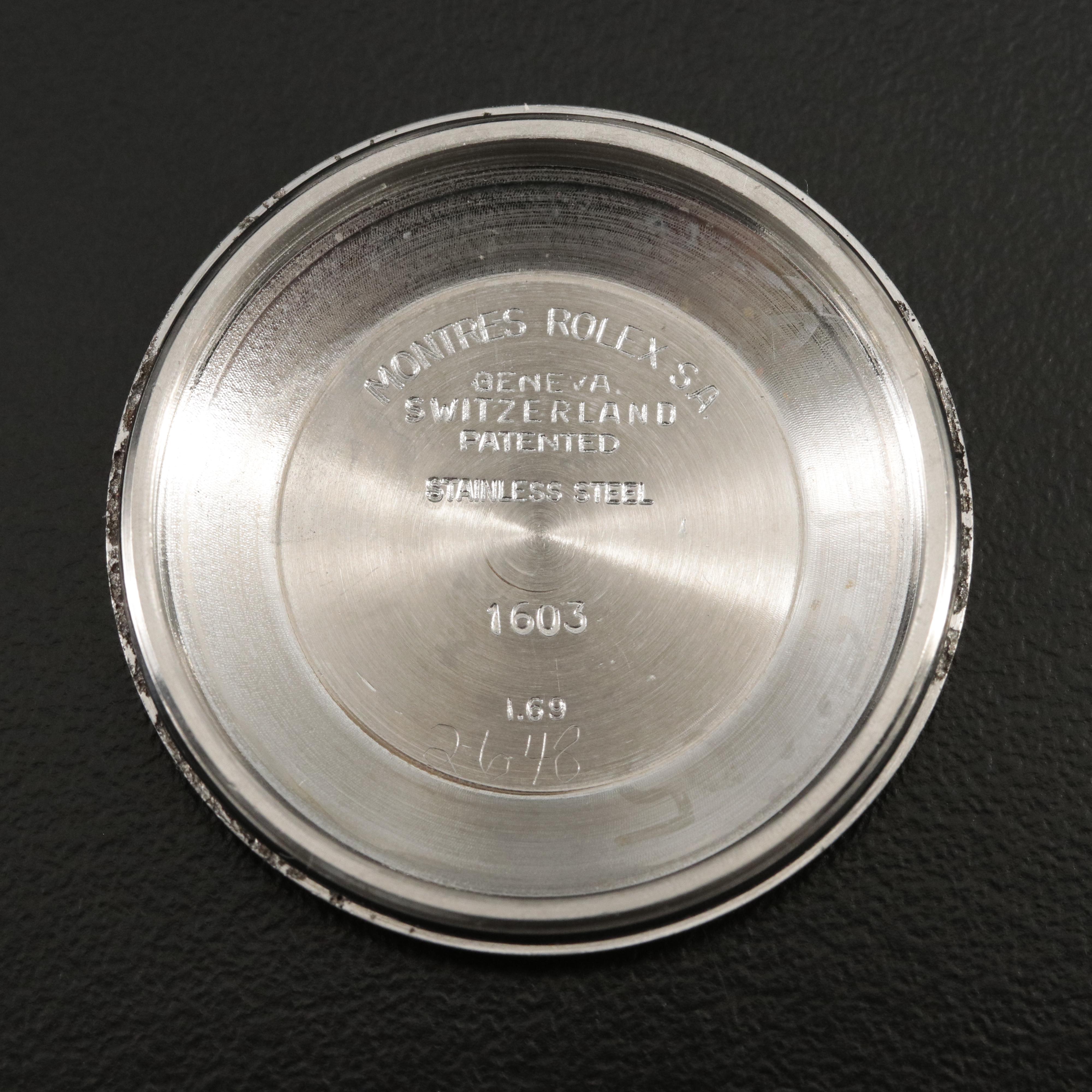 1969 Rolex Oyster Perpetual Diamond Datejust Watch