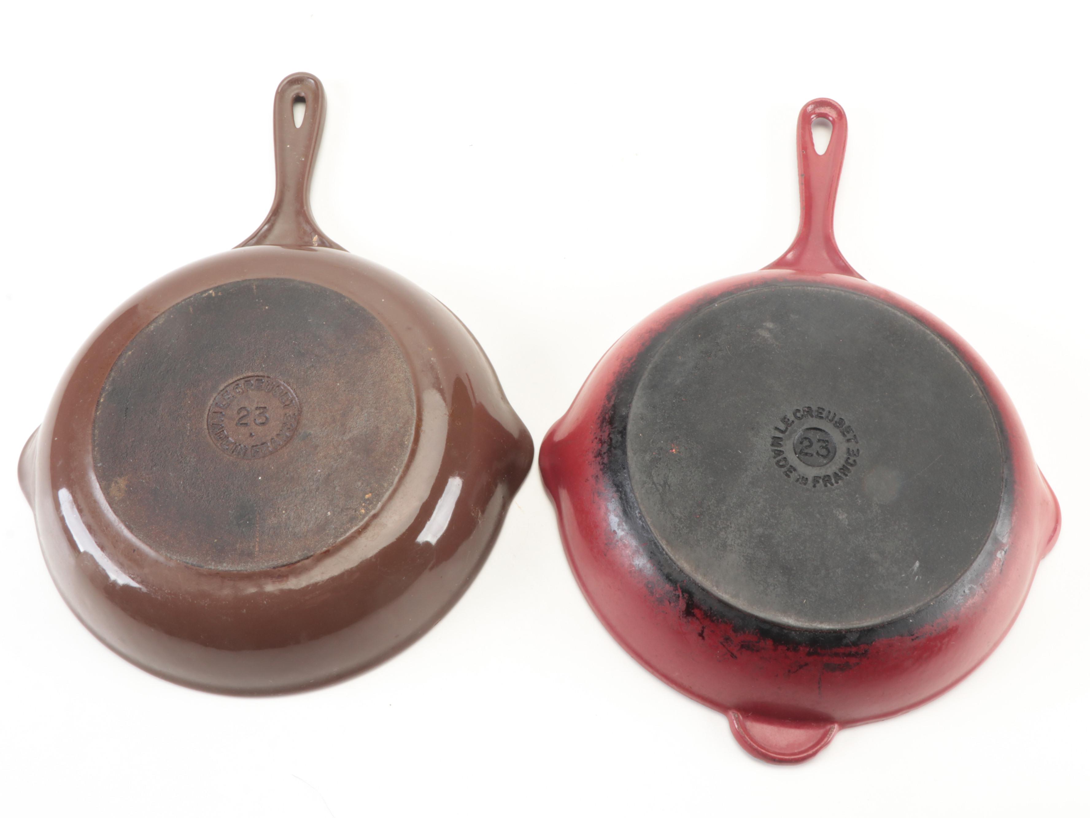 Le Creuset and Copco Enameled Cast Iron Cookware