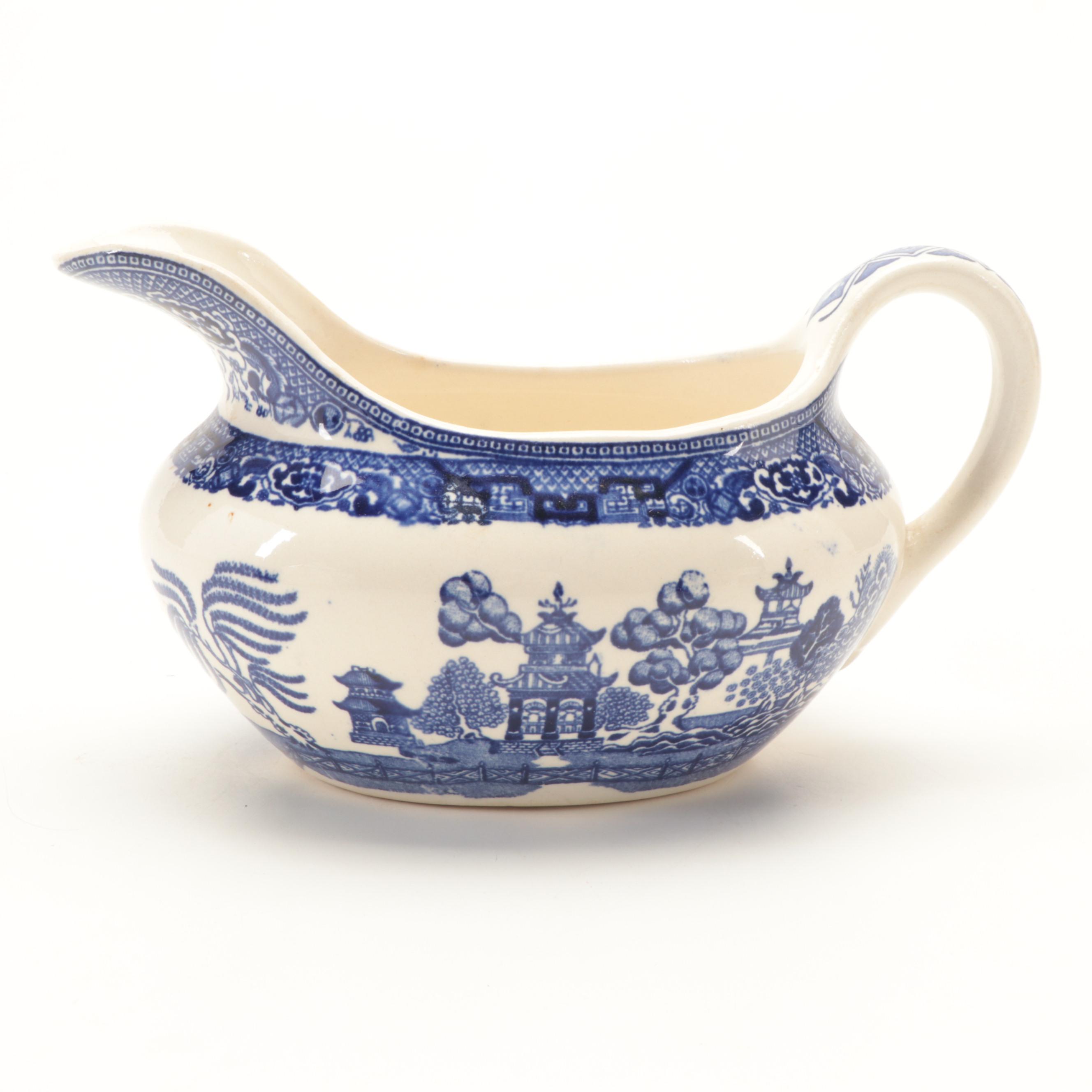 Churchill "Blue Willow" Stoneware Dinnerware and Serving Accessories