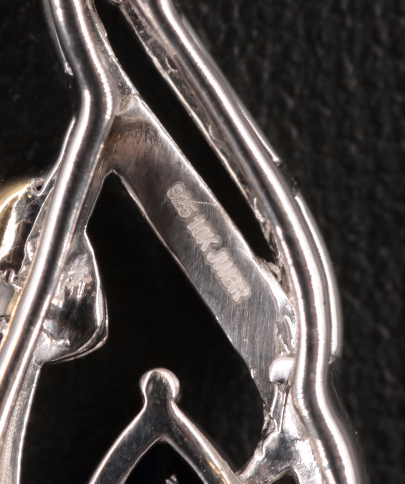 Sterling Silver Sapphire Necklace