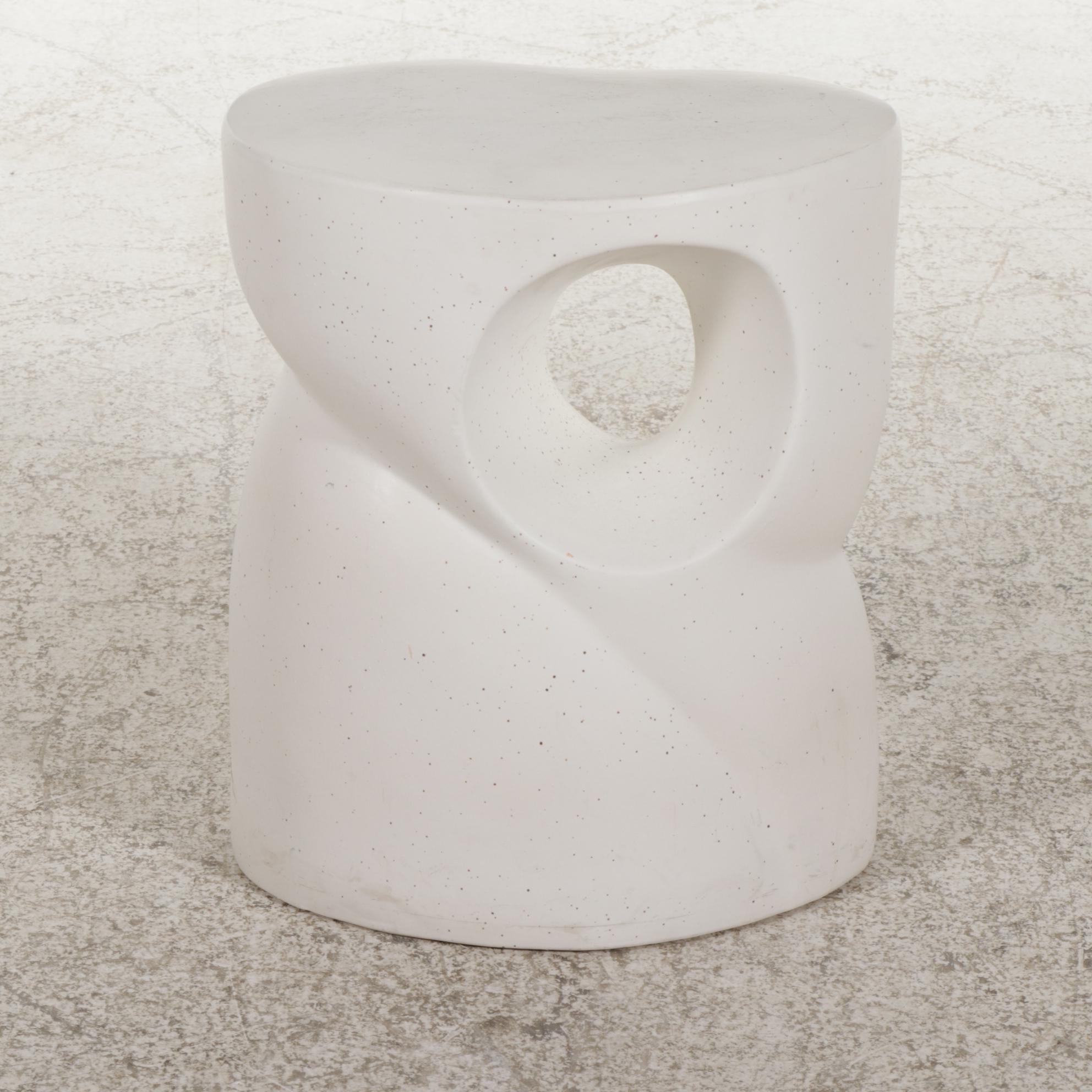 Urban Outfitters "Juliette" Speckle-Glazed Ceramic Side Table