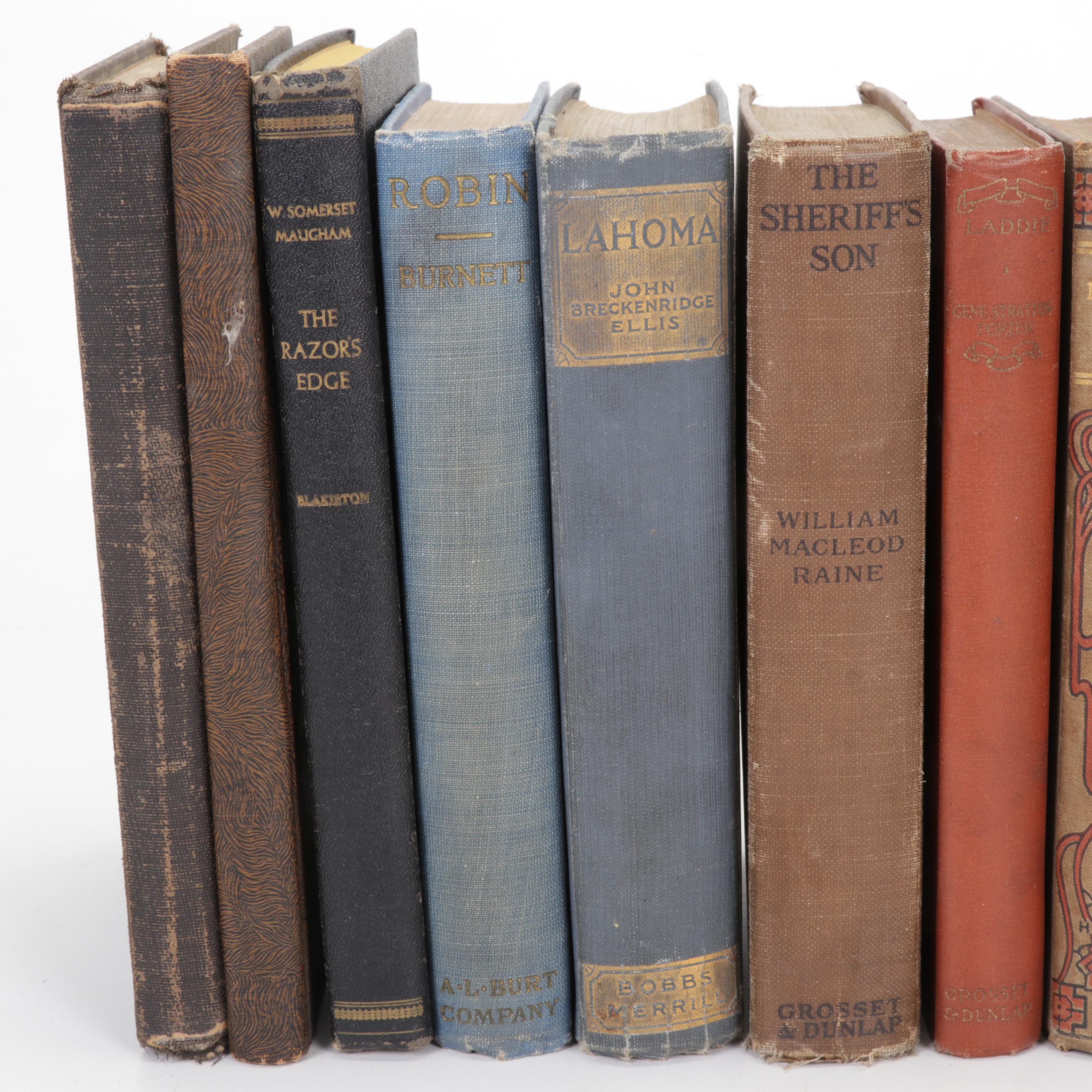 First Trade Edition "The Razor's Edge" by W. Somerset Maugham and More Books