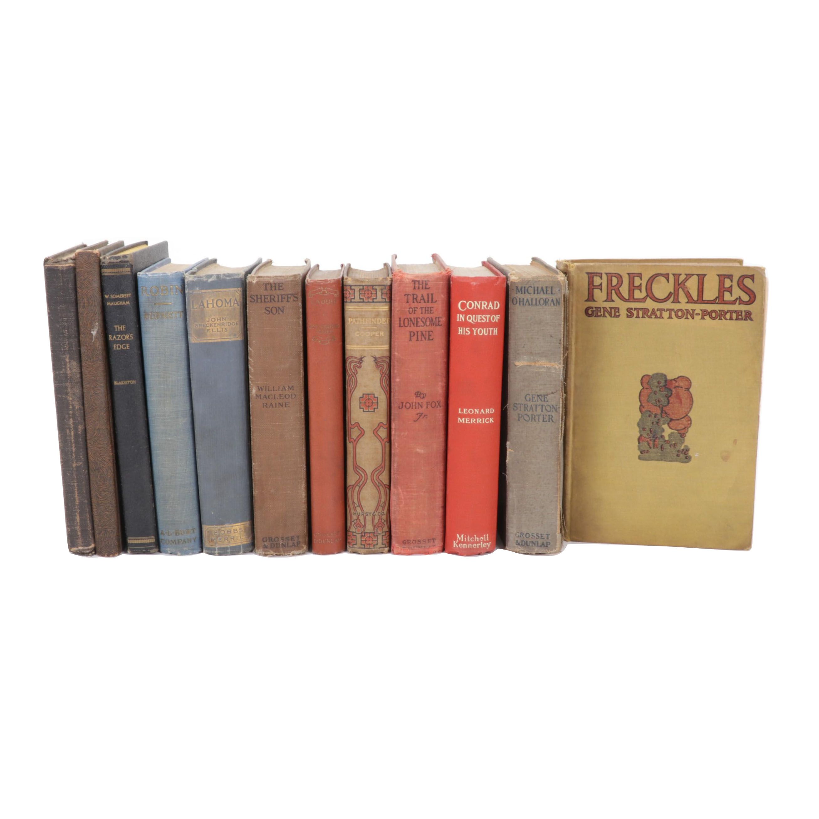 First Trade Edition "The Razor's Edge" by W. Somerset Maugham and More Books