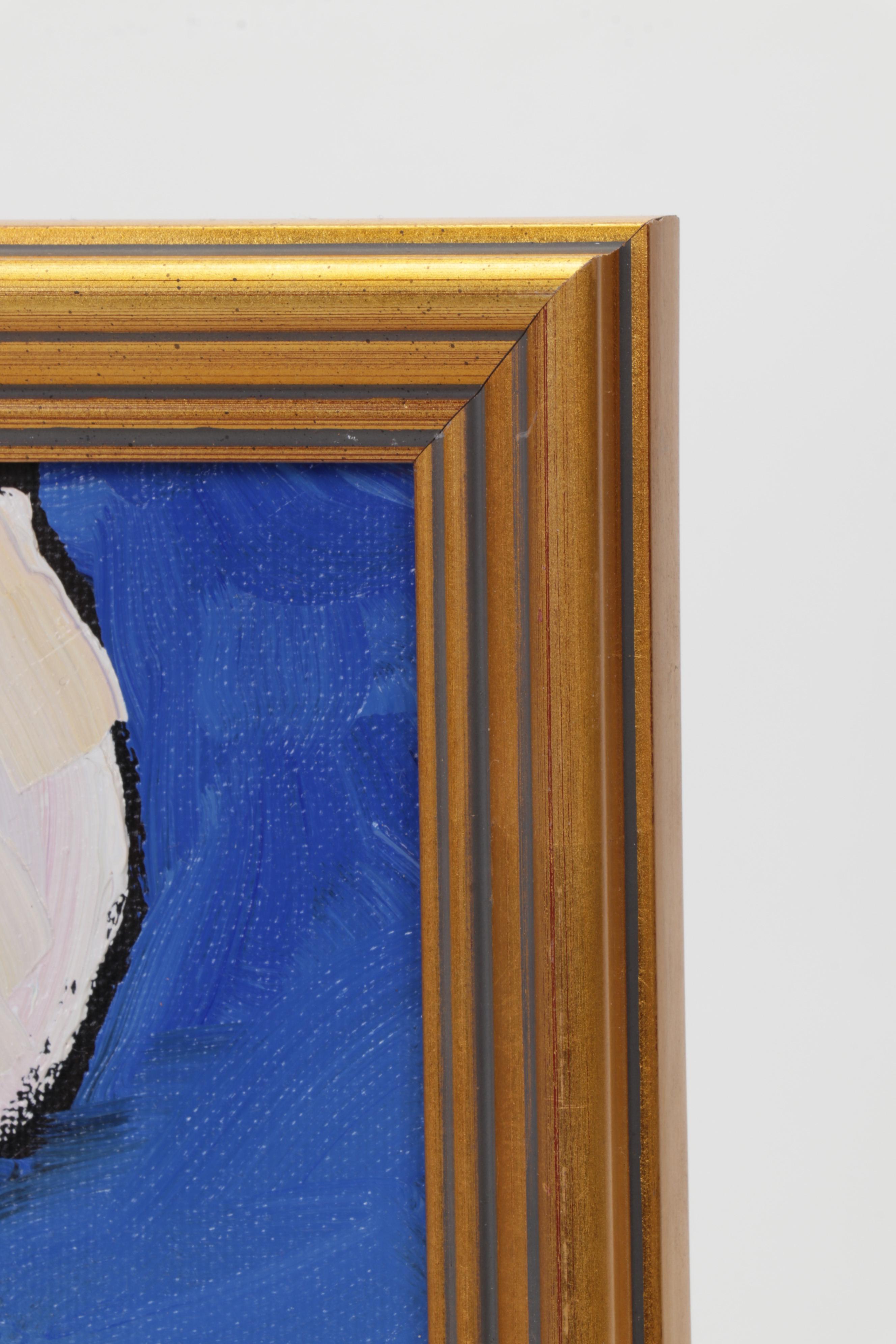 William Hawkins Oil Painting of Hillside Tree Copse, 2021