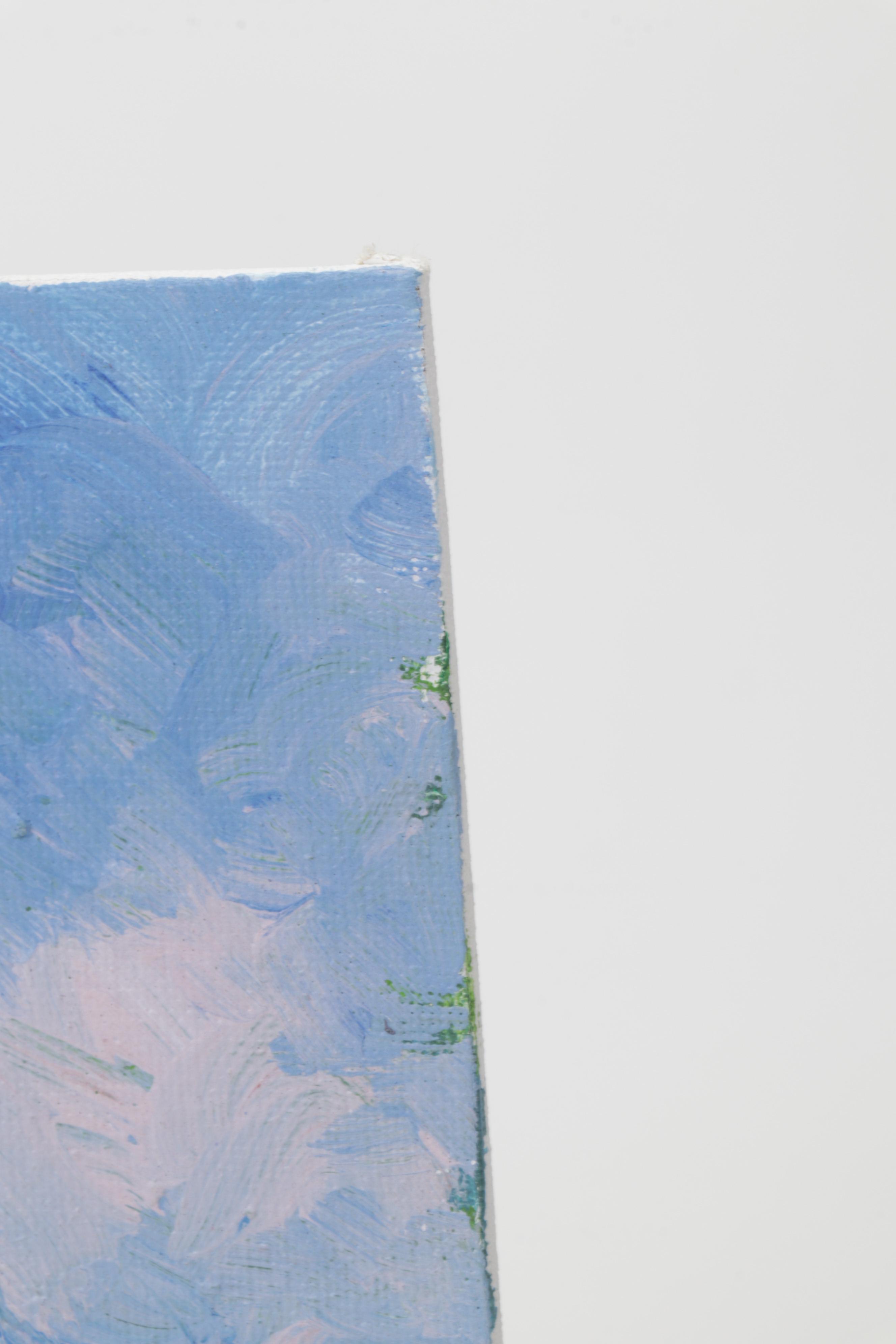 Sulmaz Radvand Oil Painting of Wildflowers in Pastoral Field, 2022