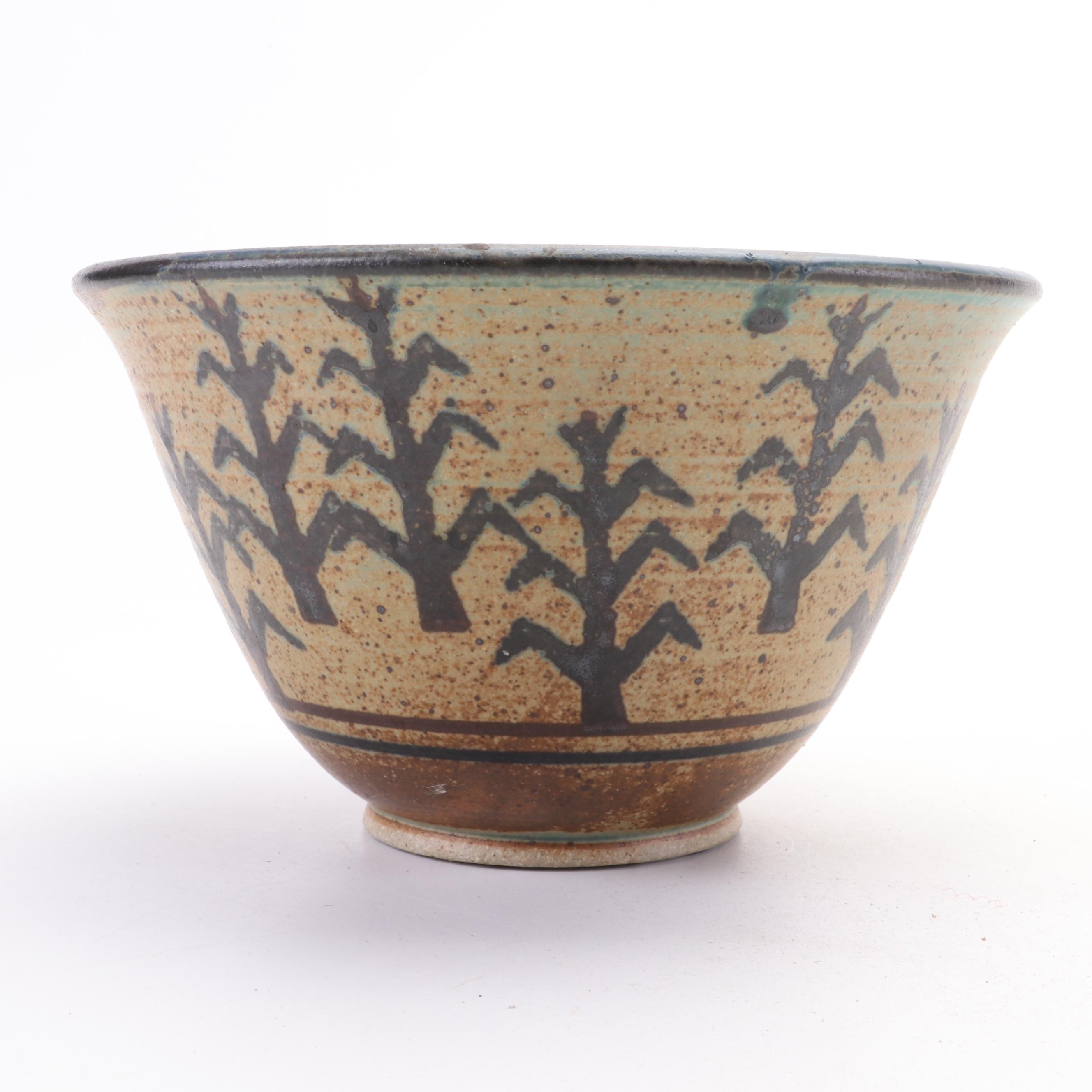 Cherokee Mel Cornshucker and Lynn Lais Southwestern Style Salt Glazed Stoneware