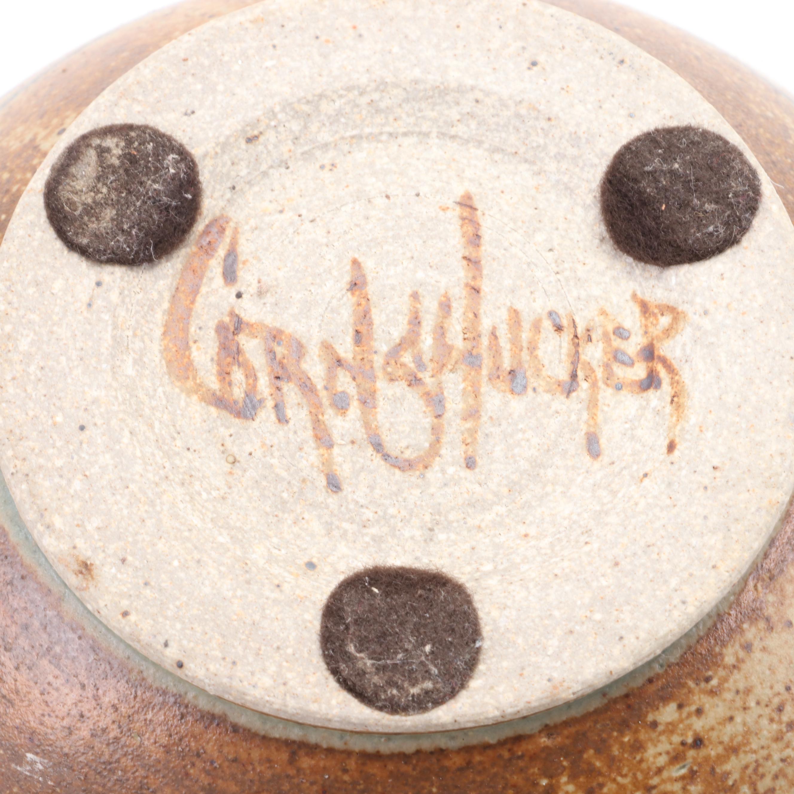 Cherokee Mel Cornshucker and Lynn Lais Southwestern Style Salt Glazed Stoneware