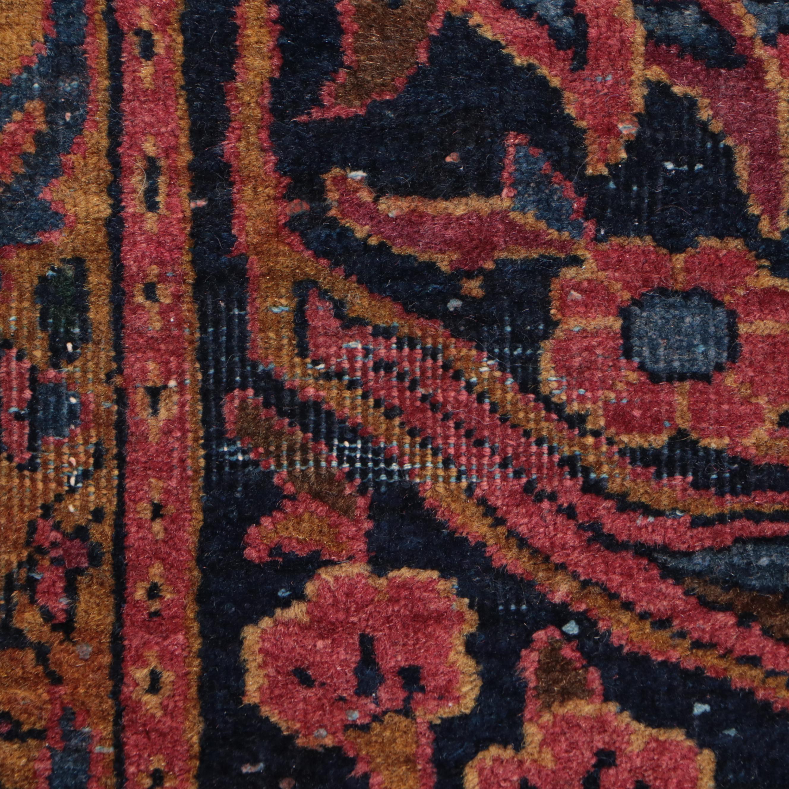 10'4 x 13'5 Hand-Knotted Persian Sarouk Room Sized Rug