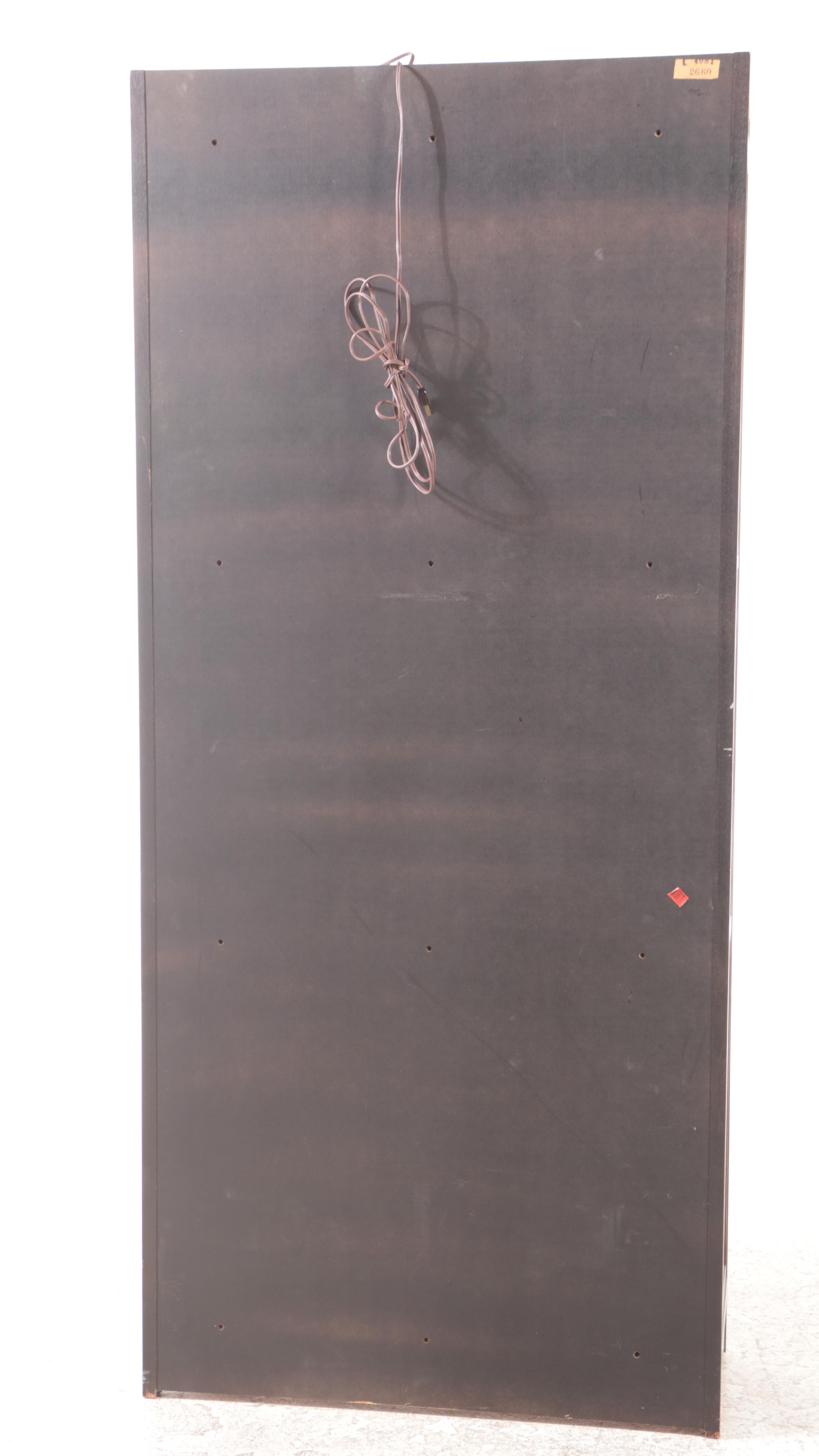 Chinese Style Walnut Display Cabinet, Mid to Late 20th Century