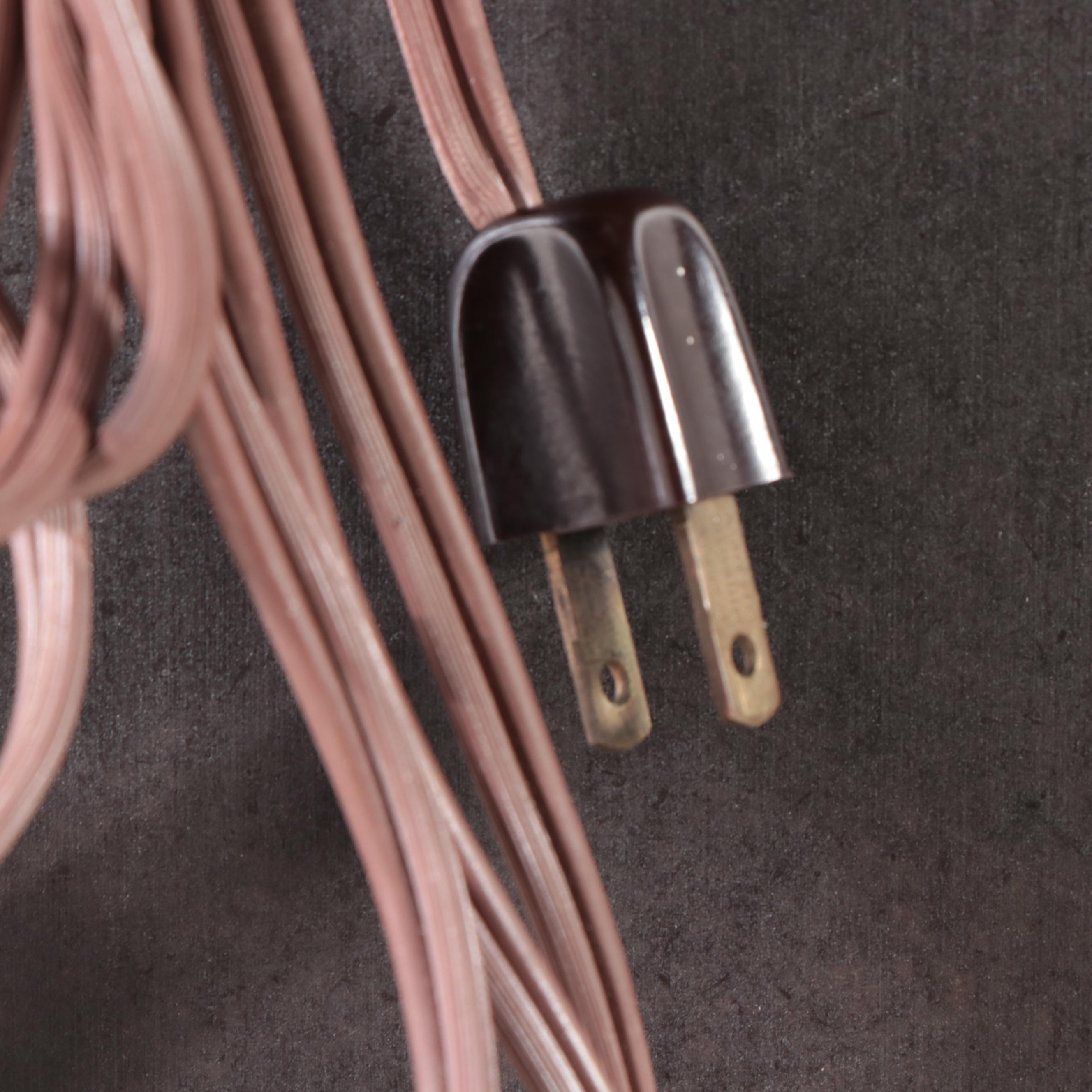 Chinese Style Walnut Display Cabinet, Mid to Late 20th Century