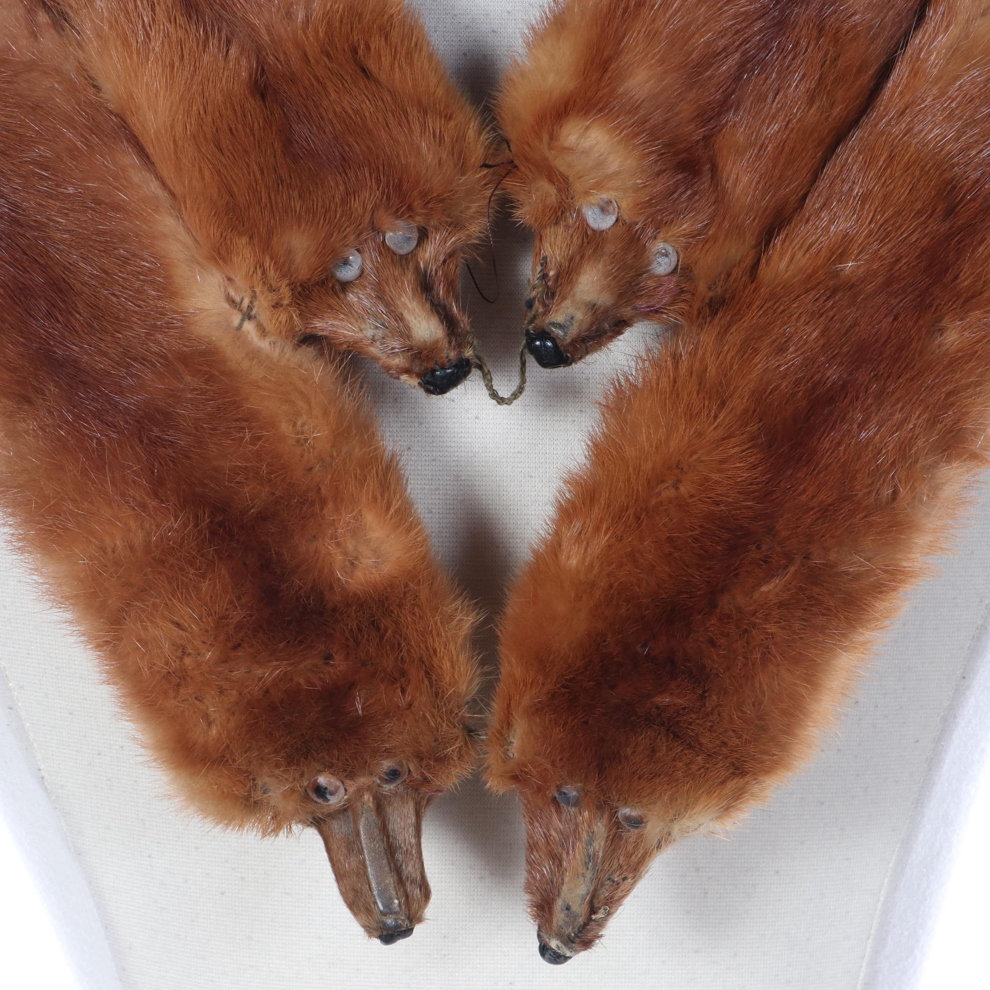 Marten Fur Pelt Stole