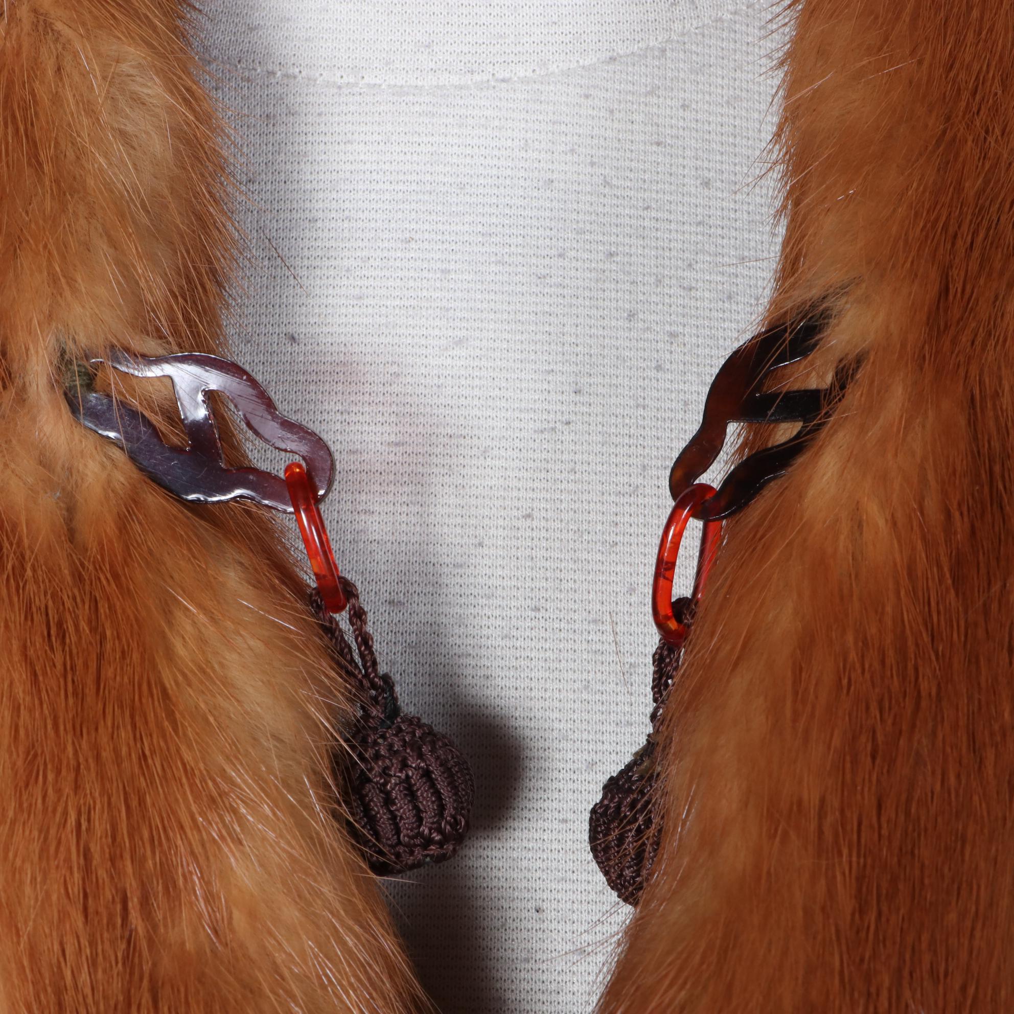 Marten Fur Pelt Stole