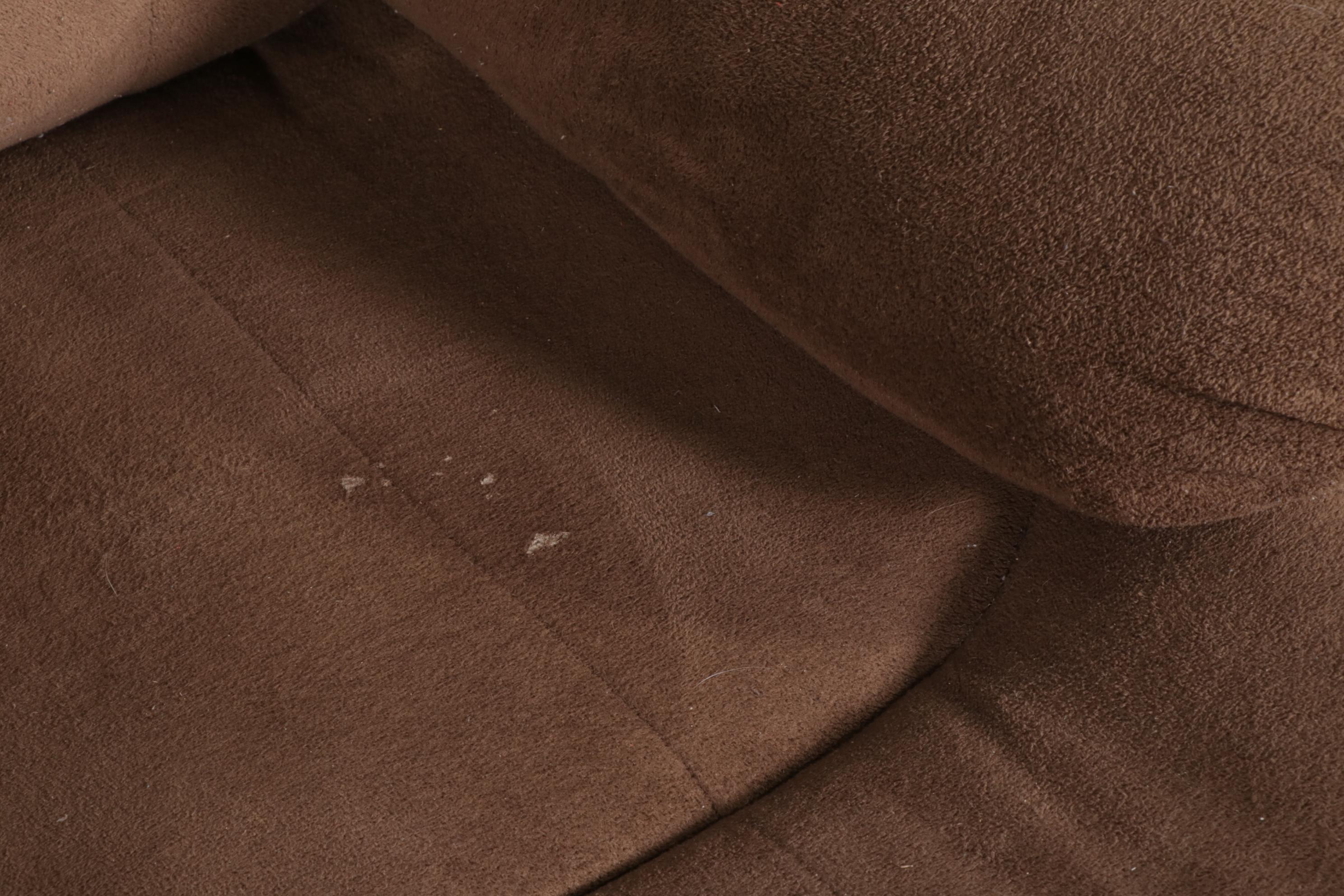 Microfiber Upholstered Manual Reclining Armchair