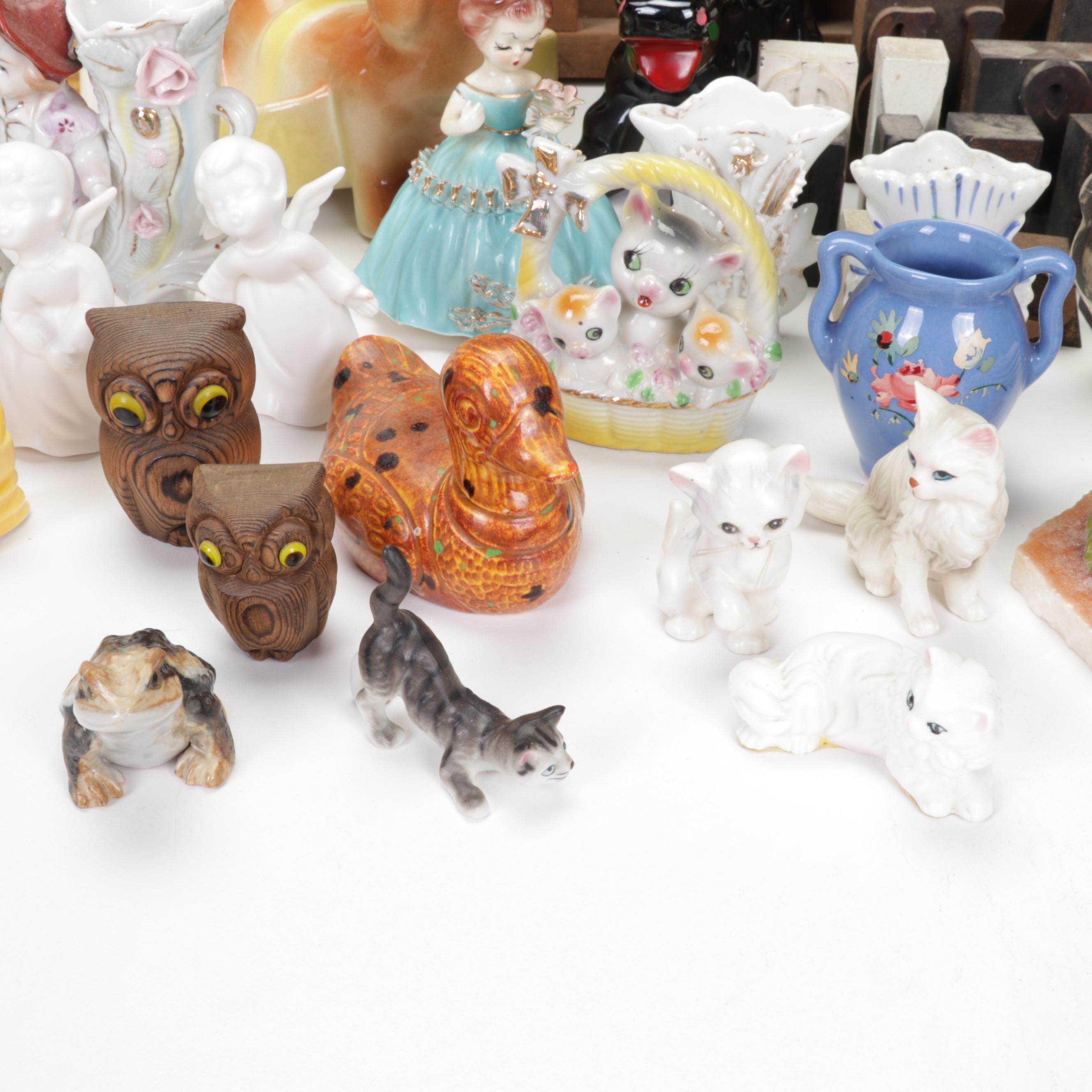 Printers Tray, Miniatures, Figurines, and Printer Blocks