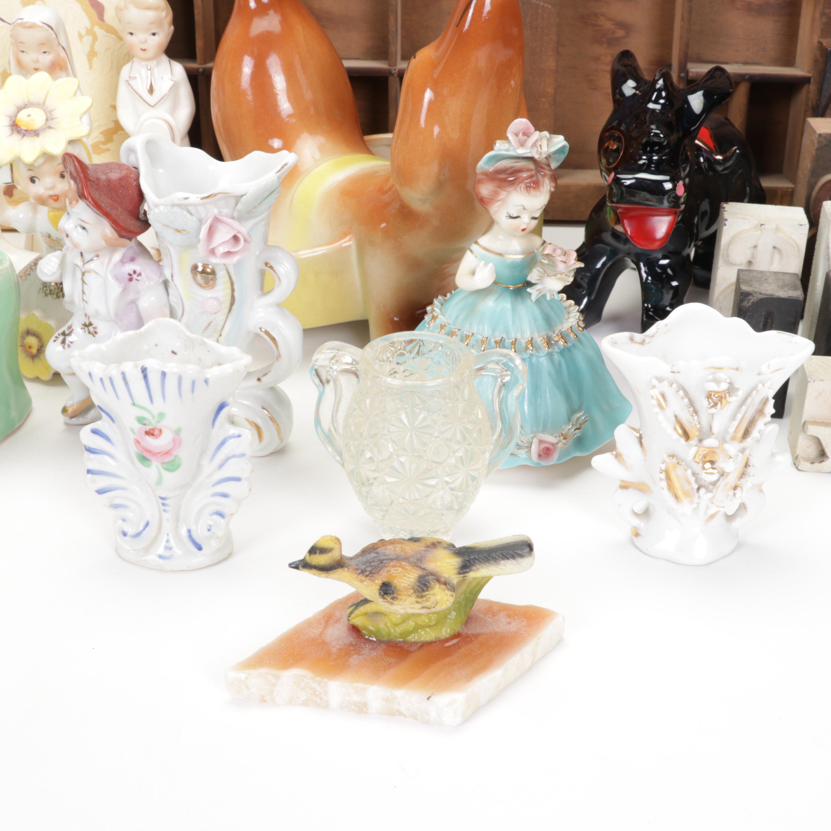 Printers Tray, Miniatures, Figurines, and Printer Blocks