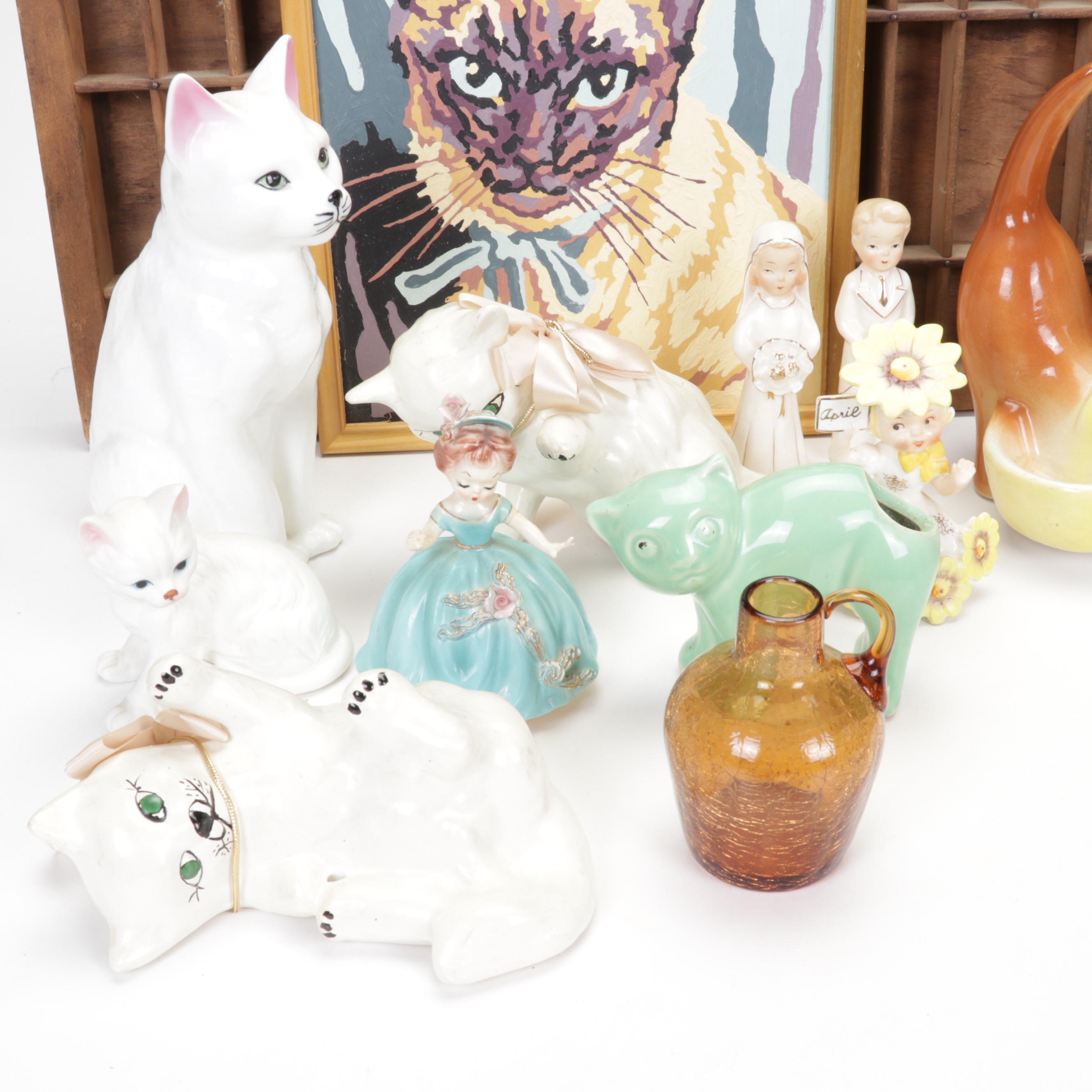 Printers Tray, Miniatures, Figurines, and Printer Blocks