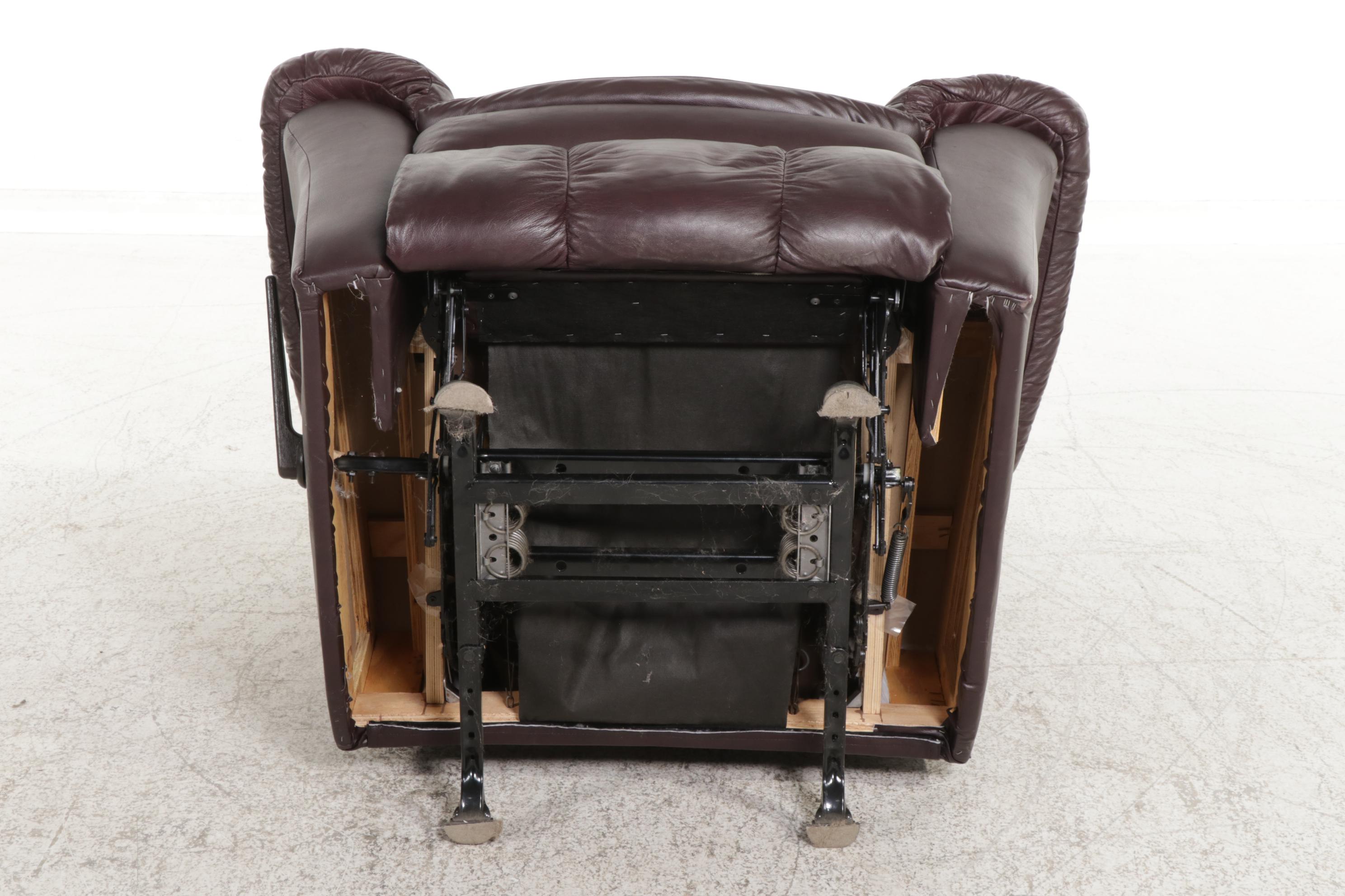 Lane Furniture Leather Manual Reclining Armchair