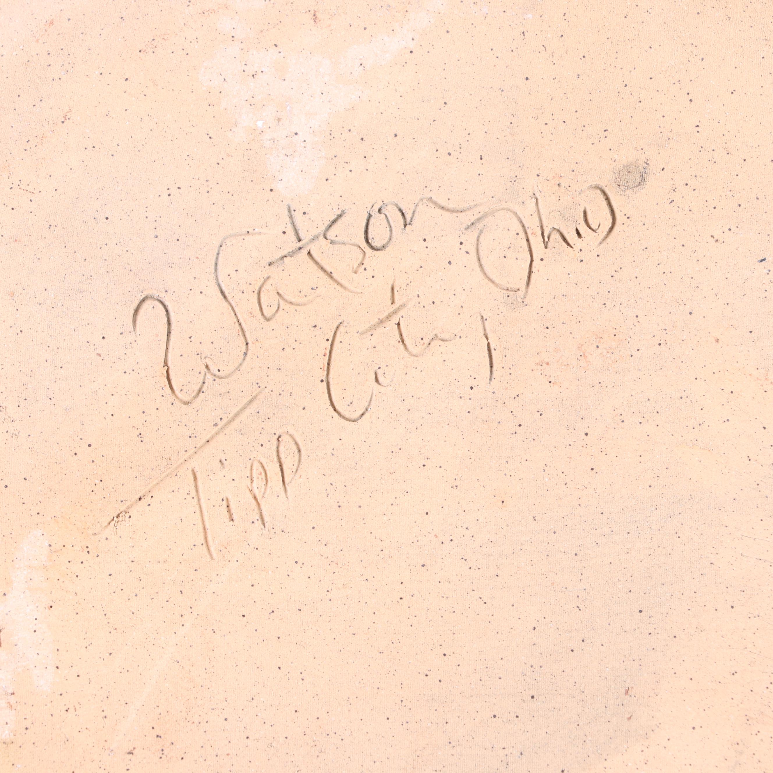 Sally Watson Studio Pottery Square Ceramic Bowl