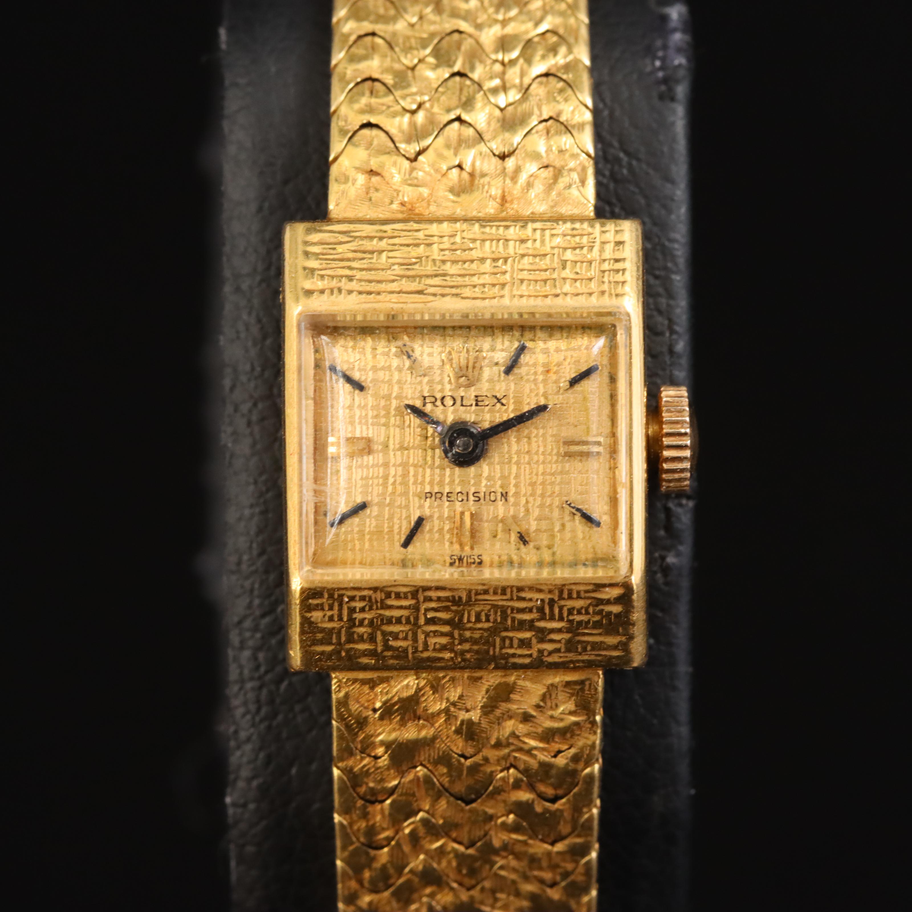 18K Vintage Rolex Stem Wind Watch