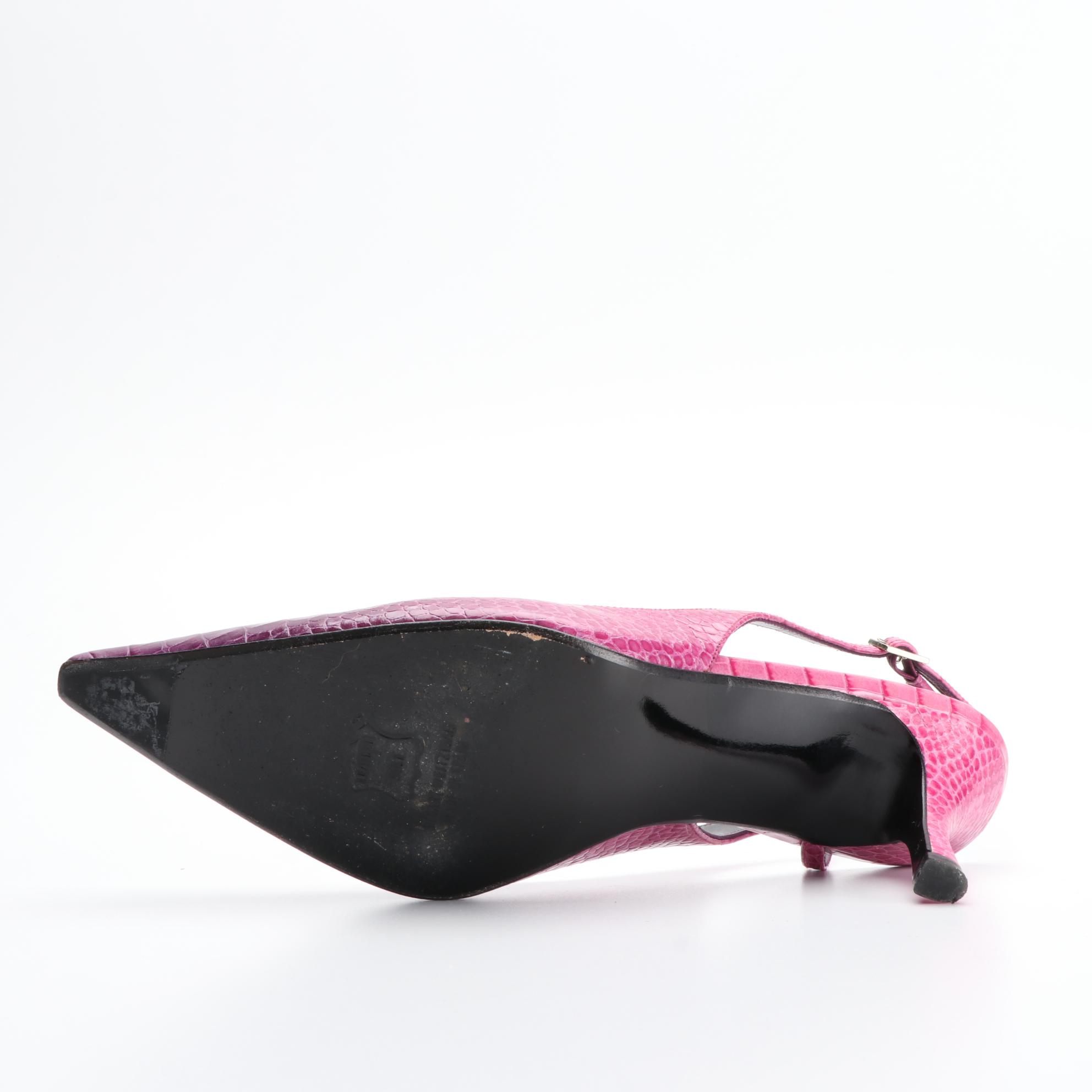 Stuart Weitzman Mules and Slingback Pumps in Leather with Box