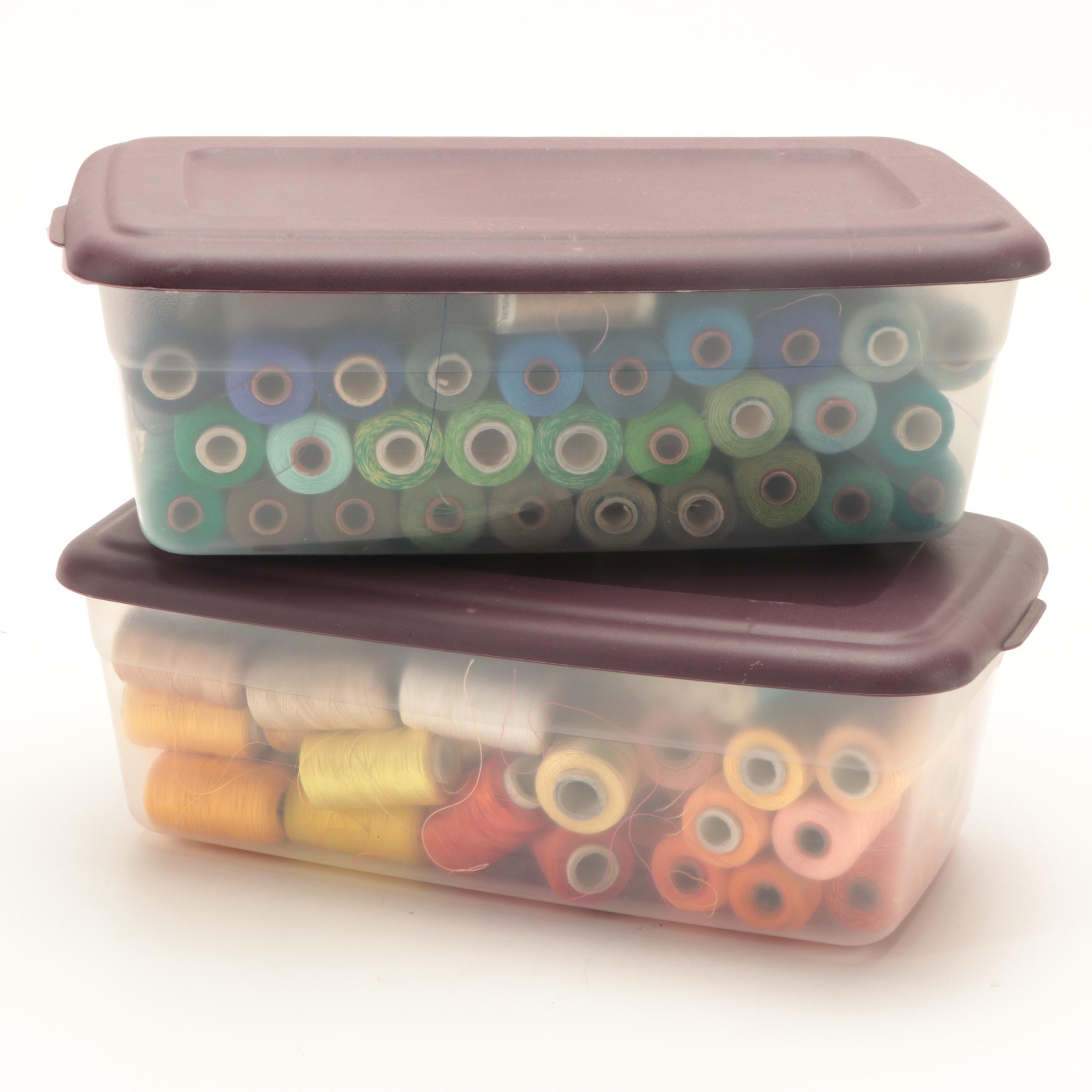 Creative World, Sulky and Other Cotton Machine Embroidery Thread