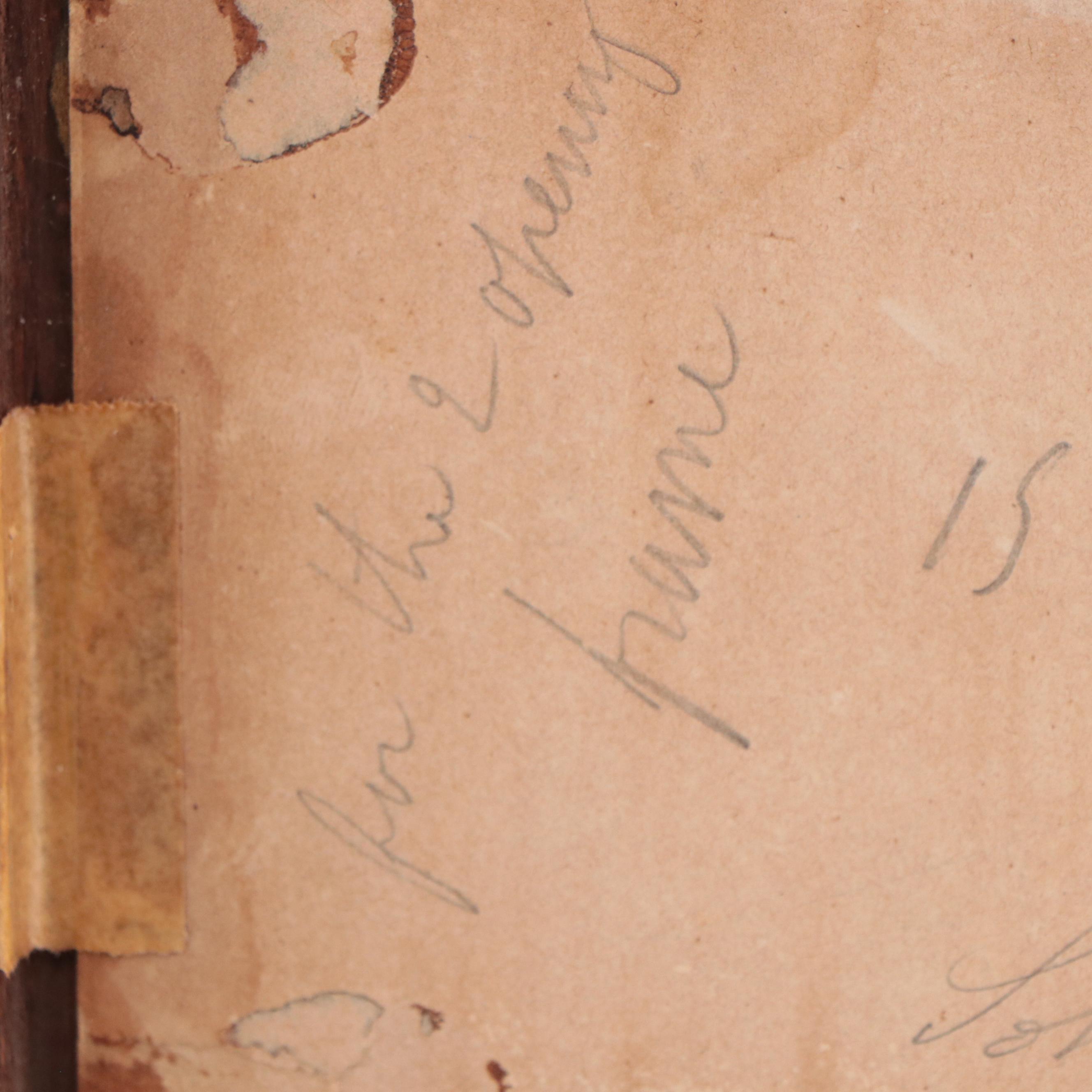 Swiss Lake Landscape Oil Painting, 19th Century