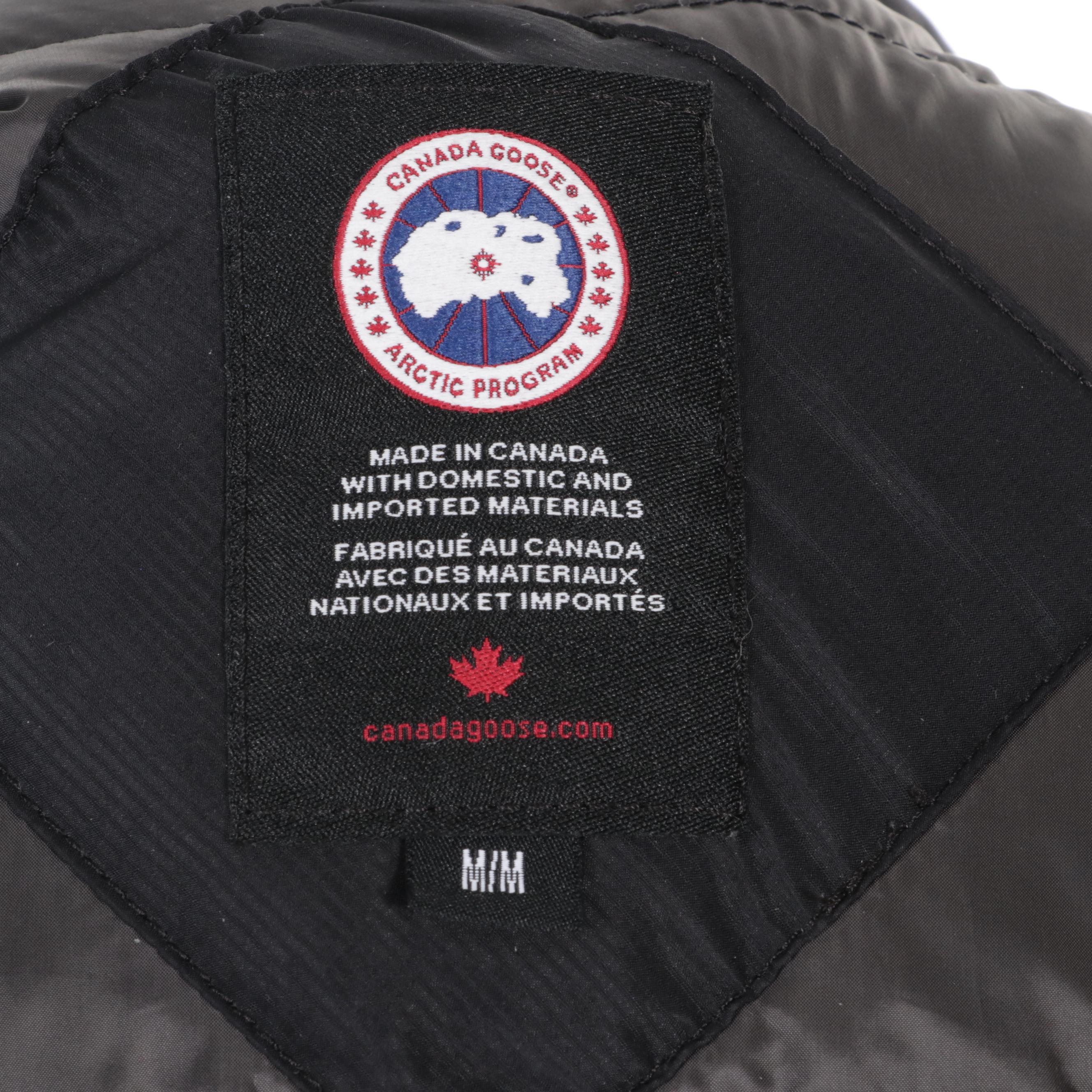 Canada Goose Lightweight Down Puffer Jacket