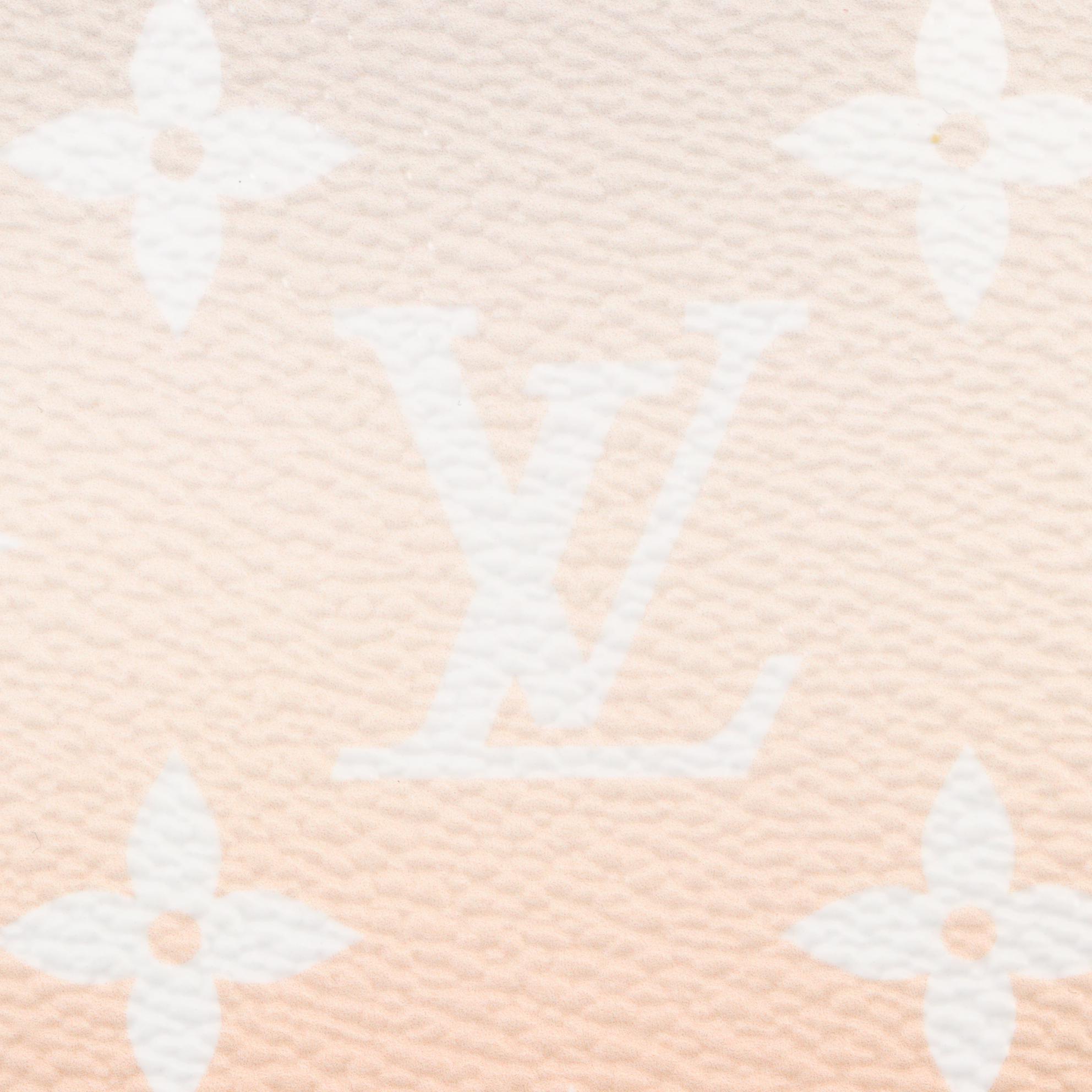 Louis Vuitton Round Coin Purse in By The Pool Monogram Giant Canvas