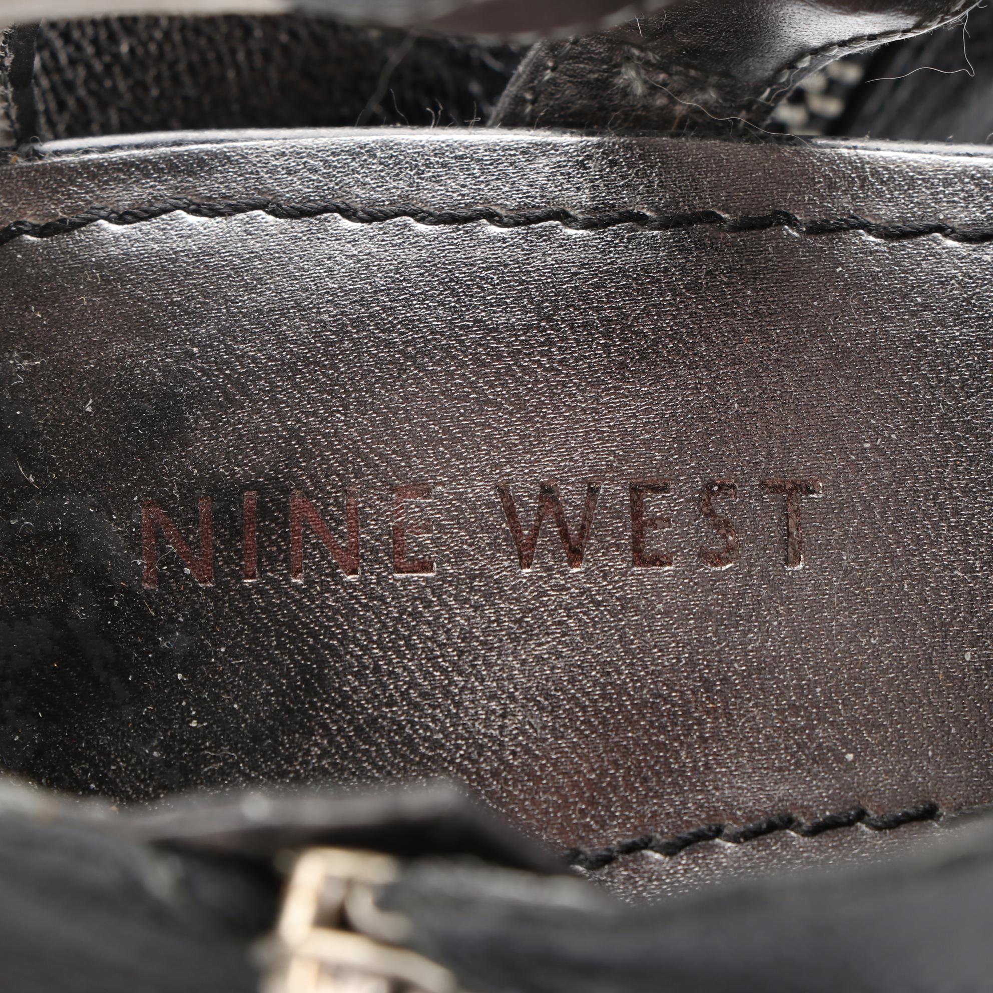 Stuart Weitzman Suede Booties and Nine West High Life Caged Sandals