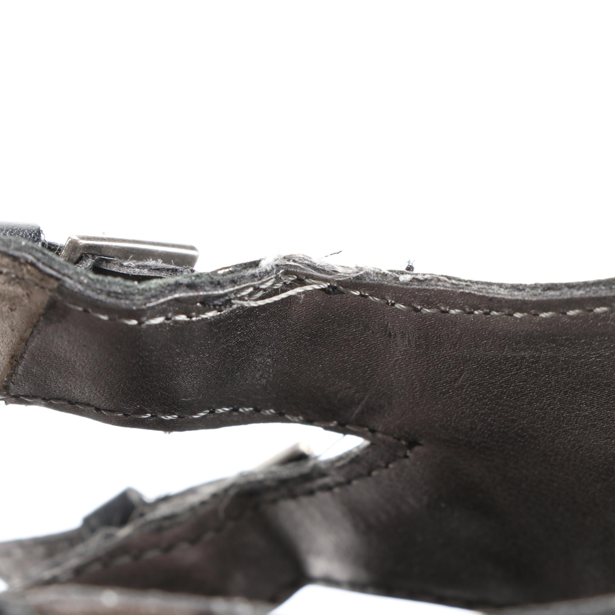 Stuart Weitzman Suede Booties and Nine West High Life Caged Sandals