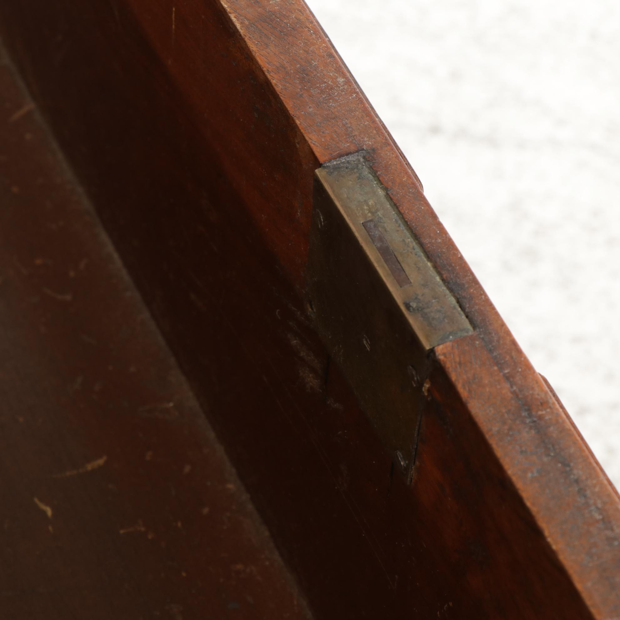 Victorian Walnut, Burl Walnut and Marble-Top Dresser, Late 19th Century