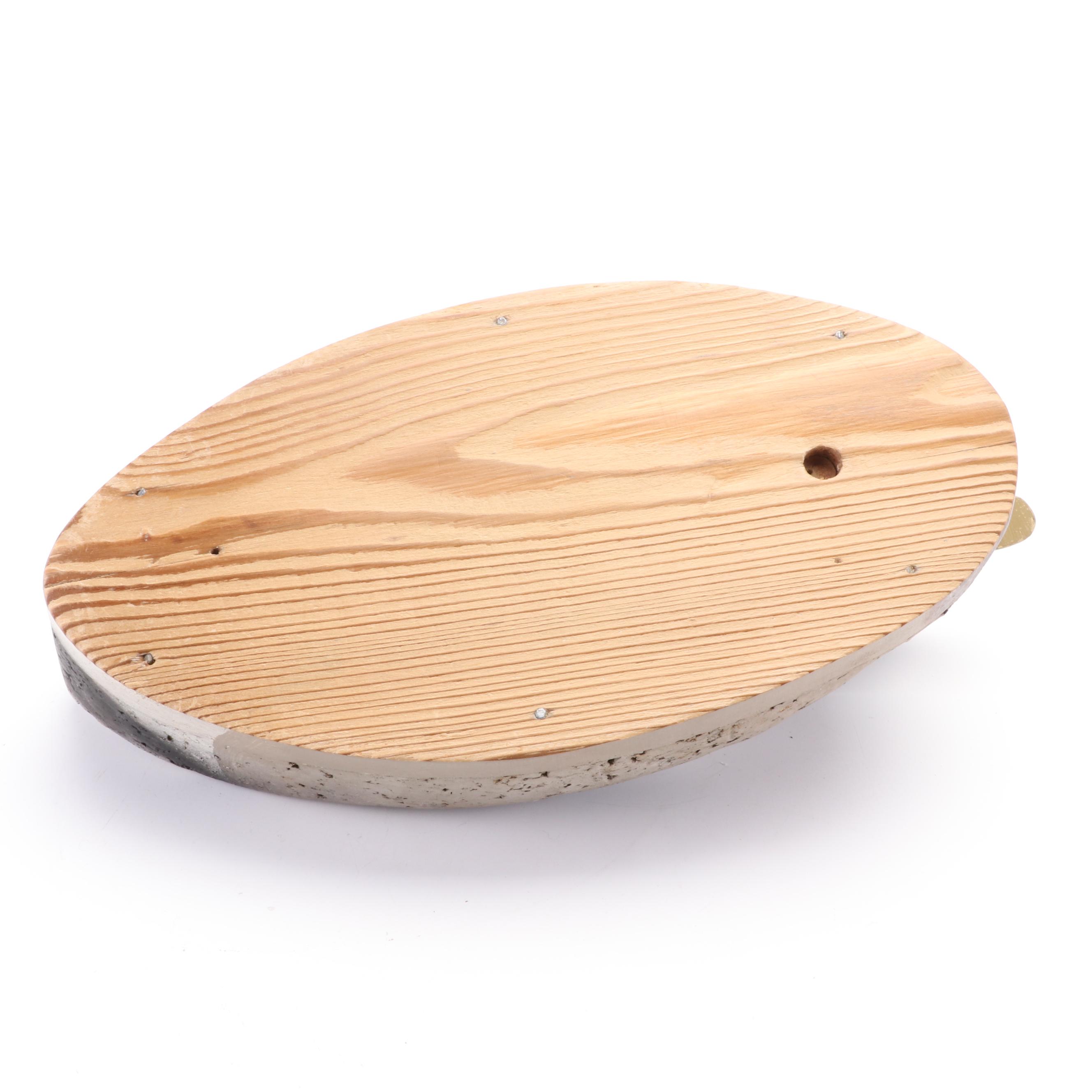 Hand-Painted Cork Body Duck Decoy, 20th Century