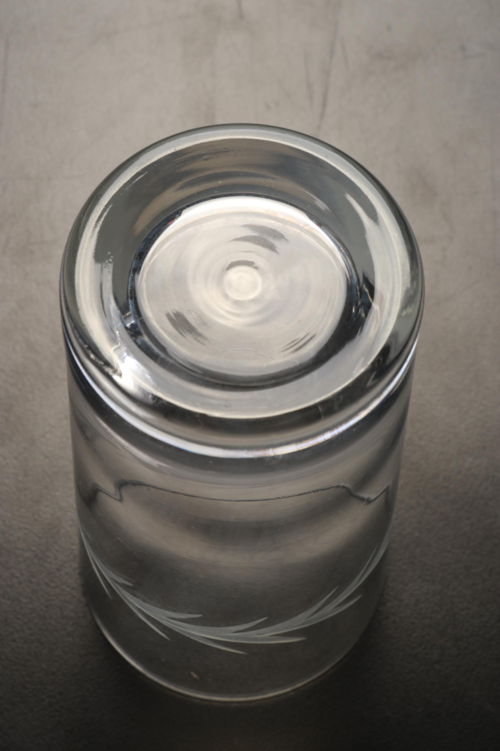 Fostoria "Wheat" & "Holly" Stemware & Tumblers with Other Table Accessories