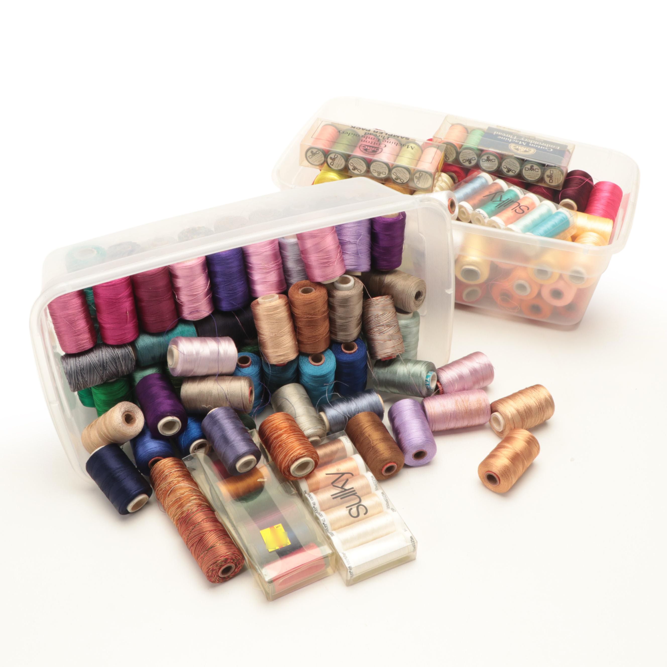 Creative World, Sulky and Other Cotton Machine Embroidery Thread