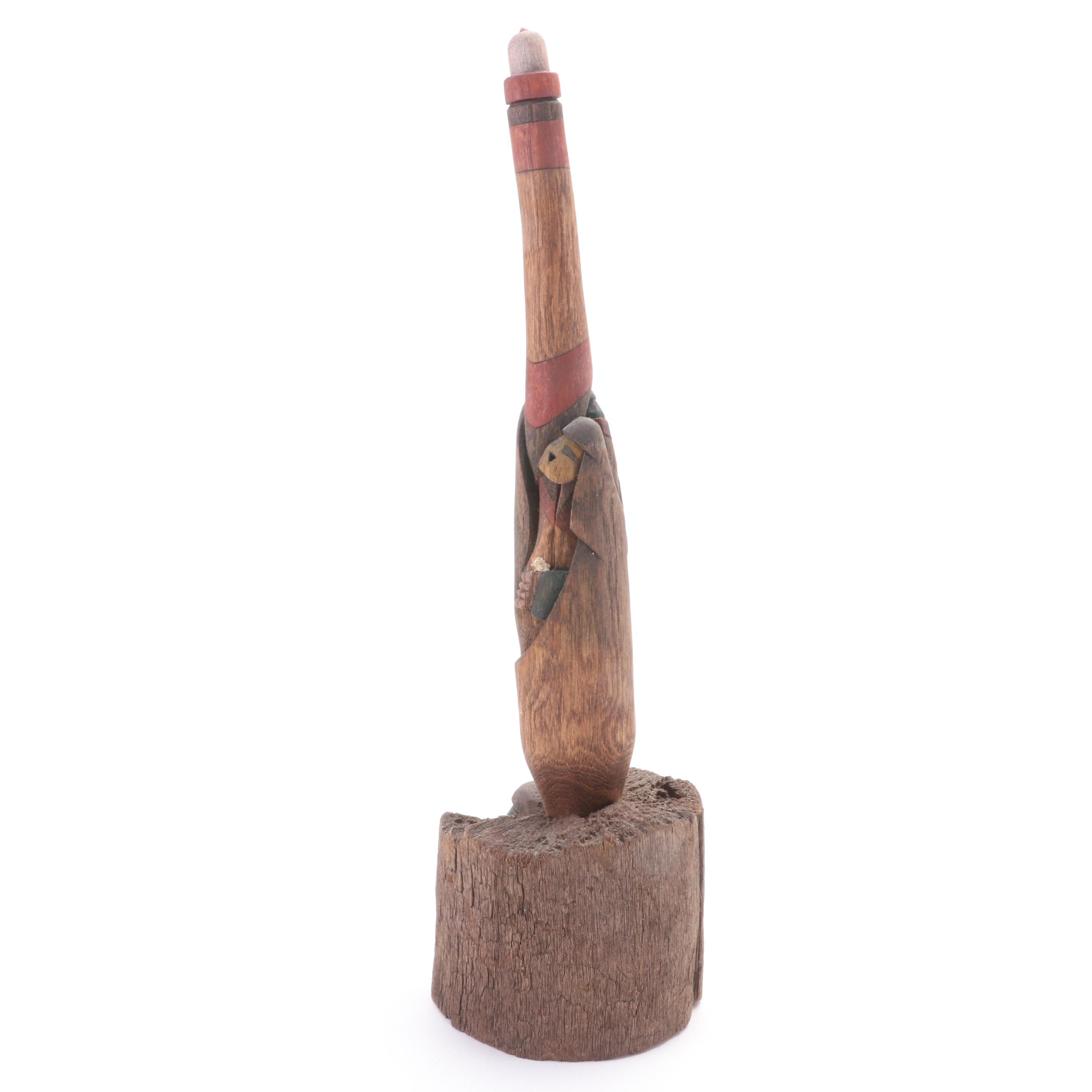 Ted Francis, Jr. Hopi Long Hair Kachina