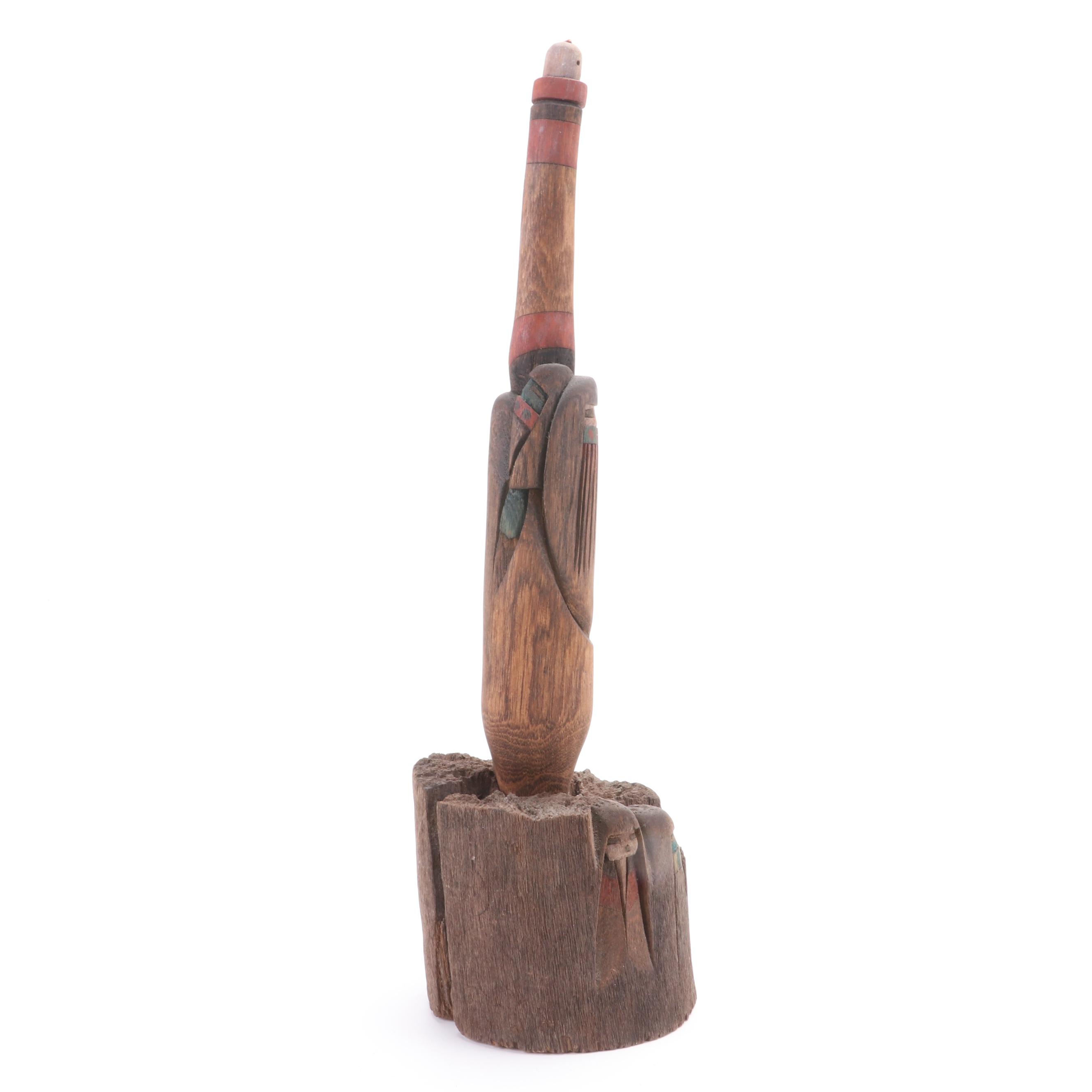 Ted Francis, Jr. Hopi Long Hair Kachina